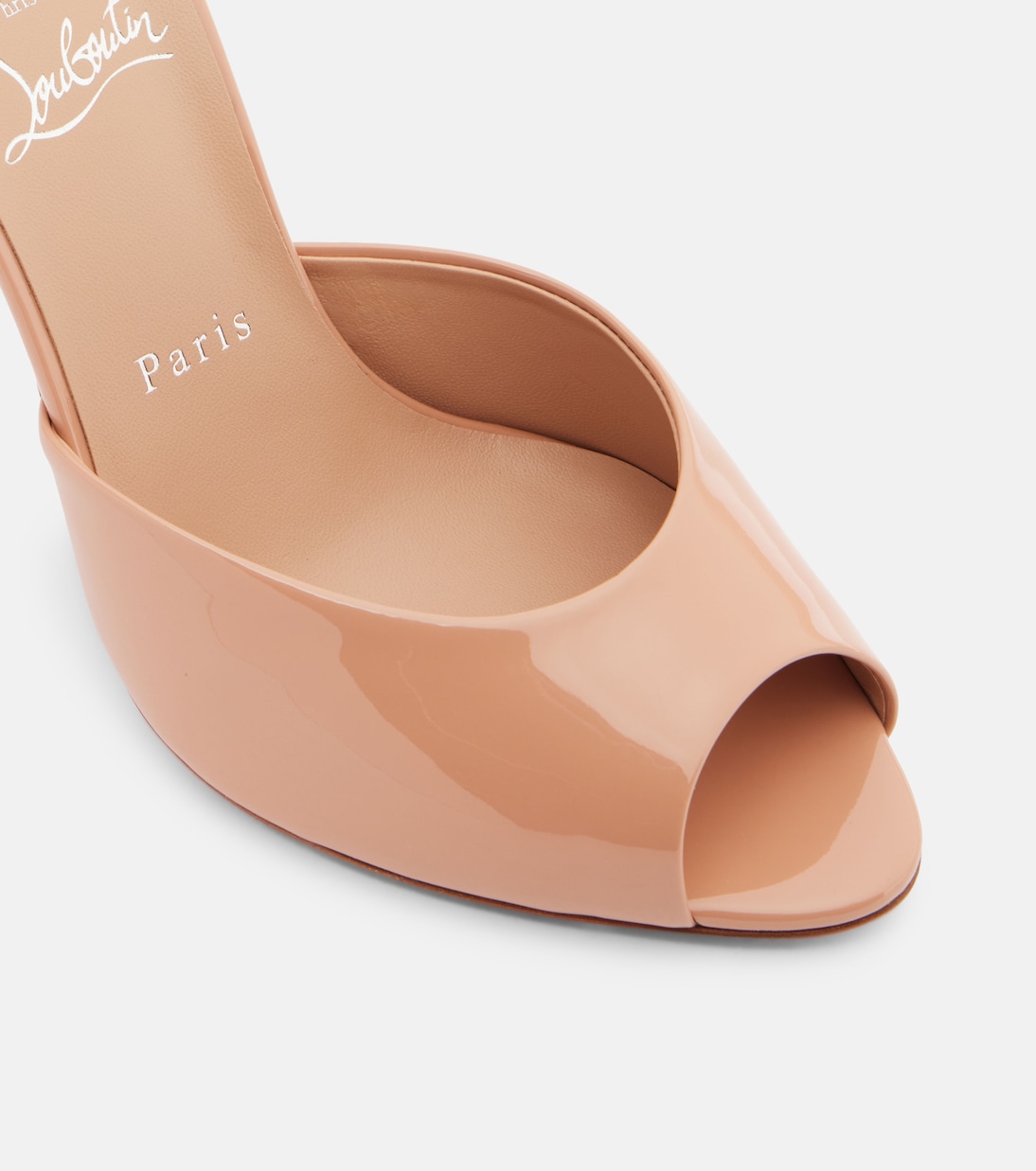 Pantoletten Me Dolly 100 aus Lackleder | Christian Louboutin