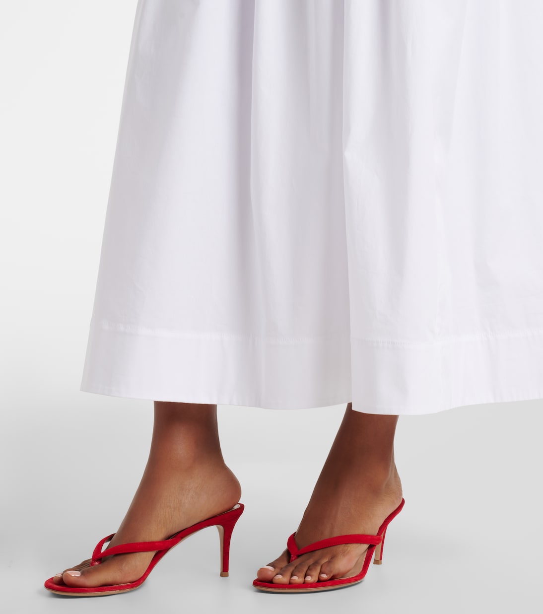 Nia cotton midi dress | Staud