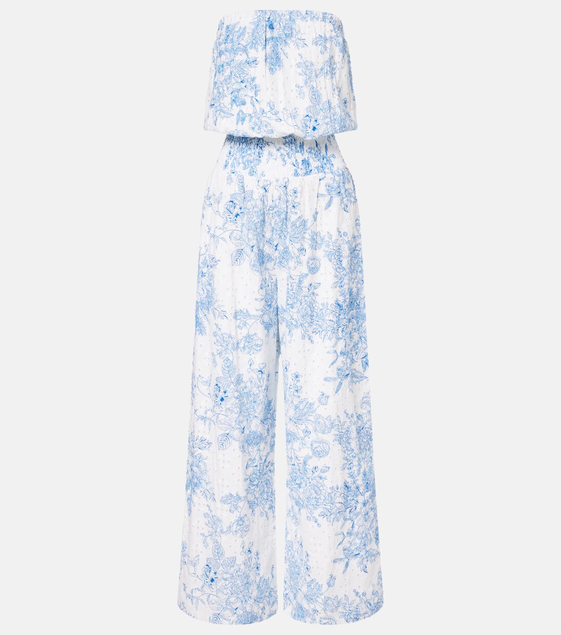 Naomi broderie anglaise jumpsuit | Melissa Odabash