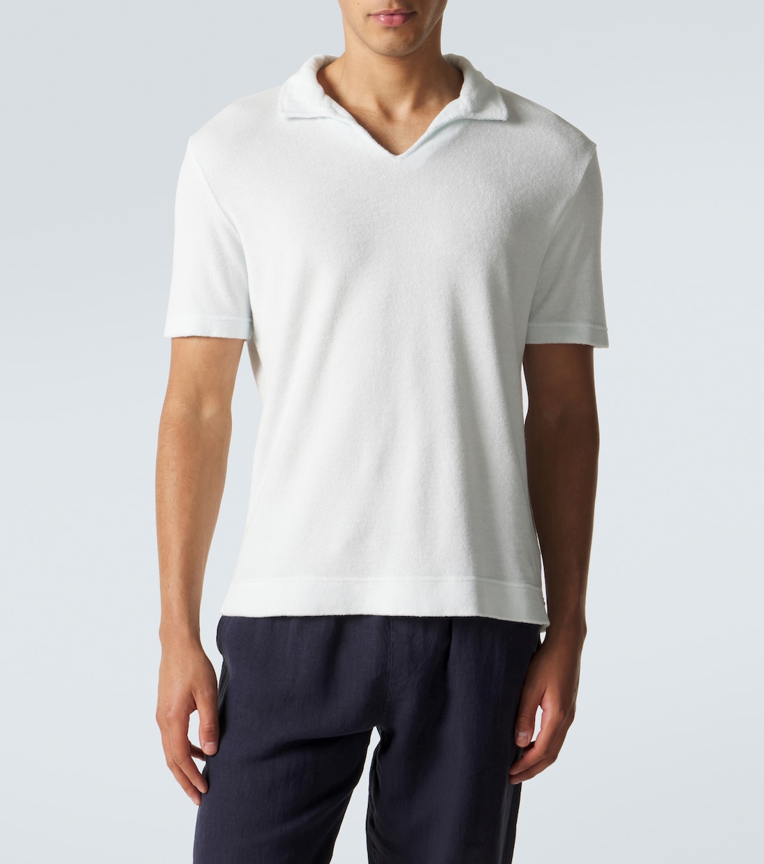 Polo de rizo de algodón | Thom Sweeney