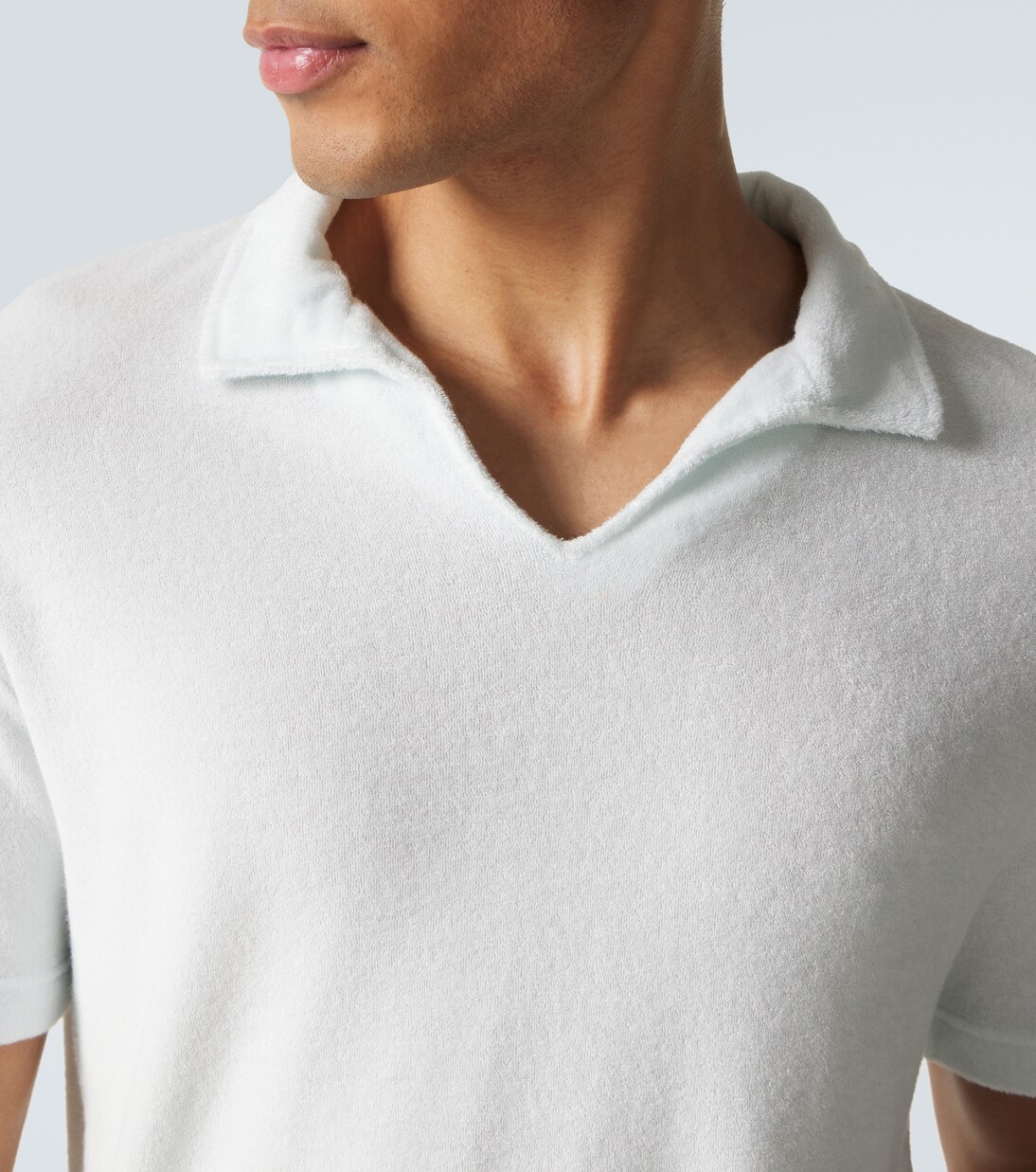 Polo de rizo de algodón | Thom Sweeney