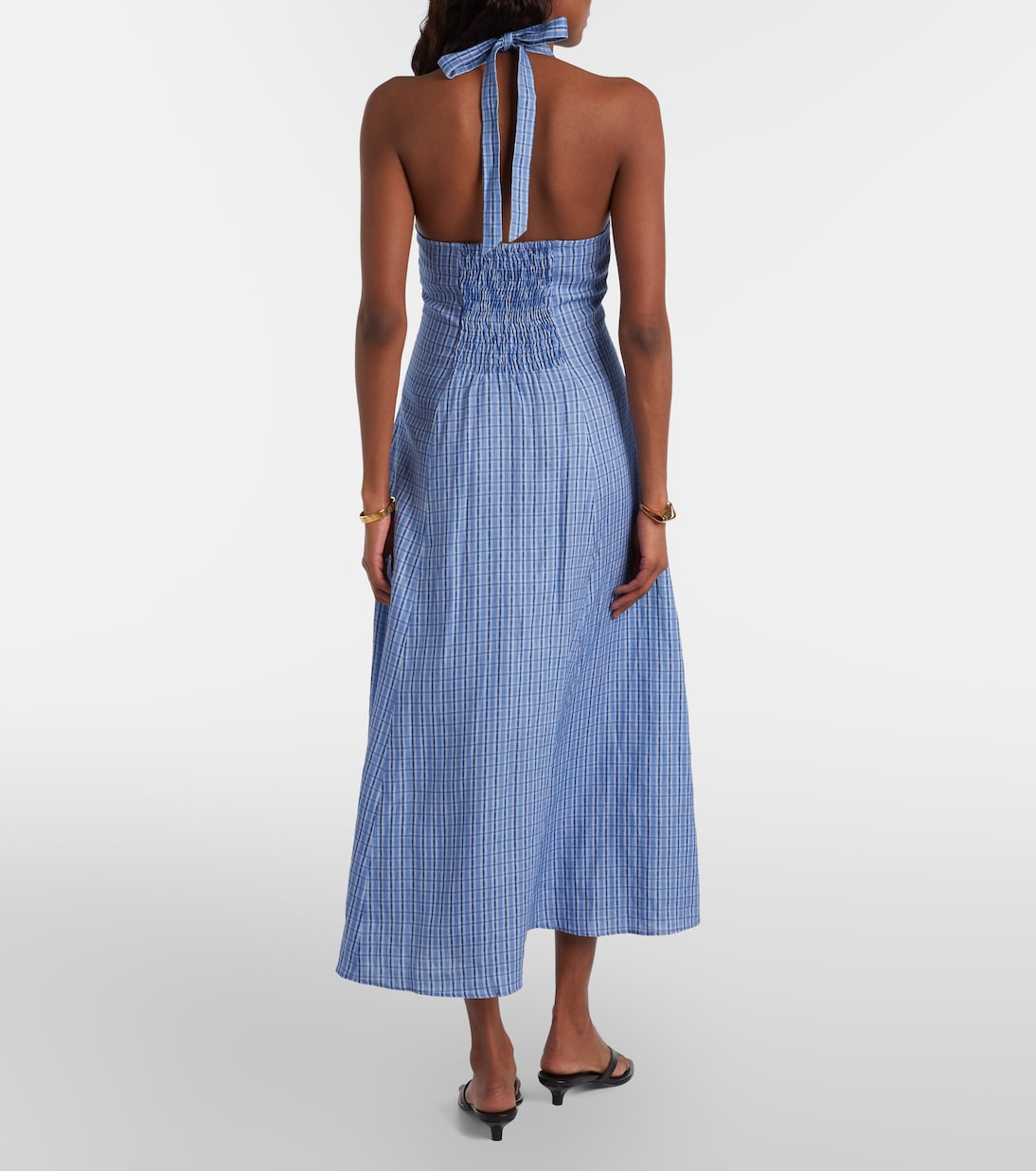 Midikleid Marais aus Leinen | Faithfull