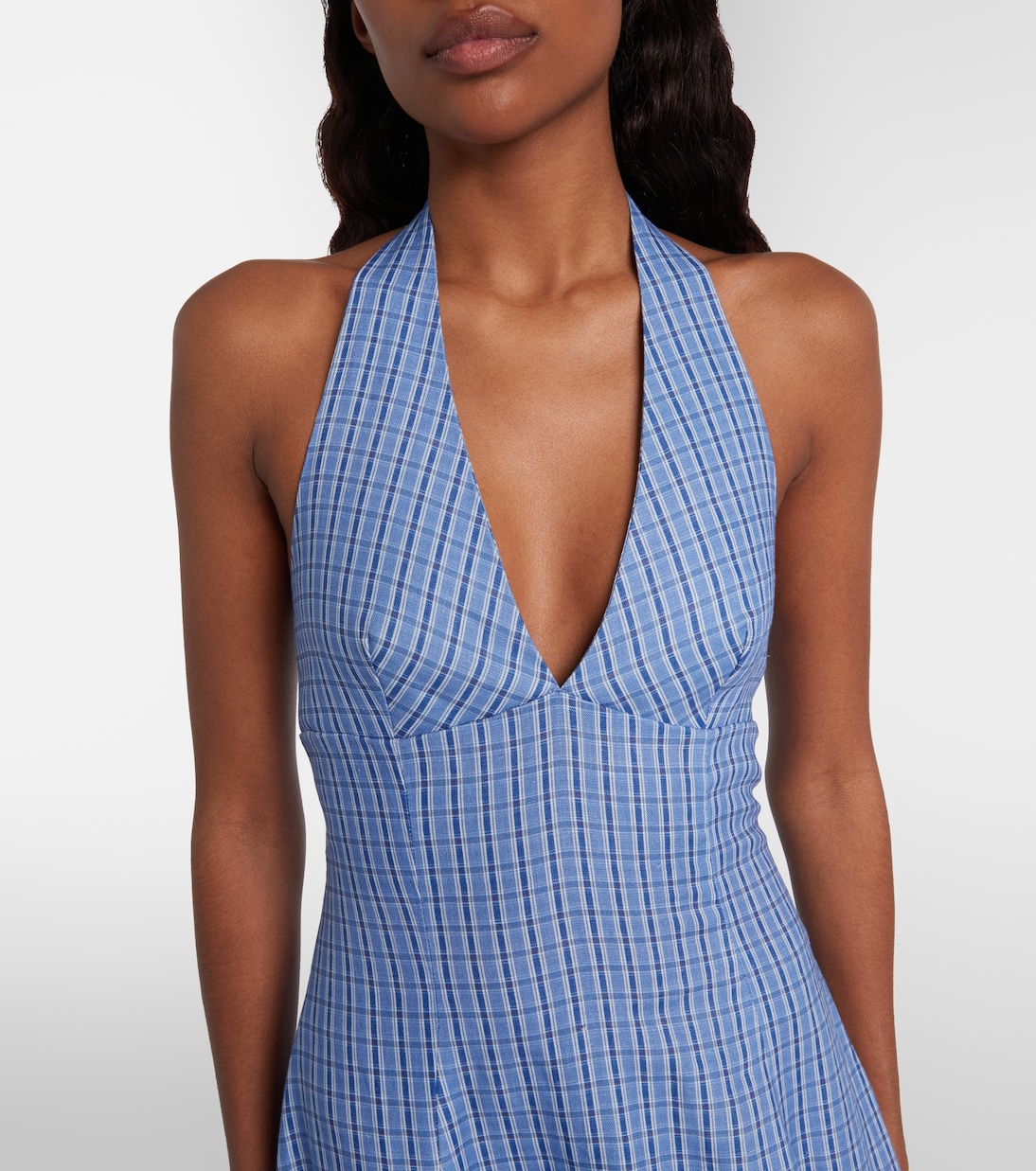 Midikleid Marais aus Leinen | Faithfull