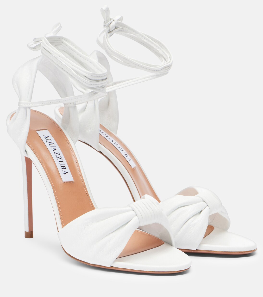 Sandalen Carina aus Leder | Aquazzura