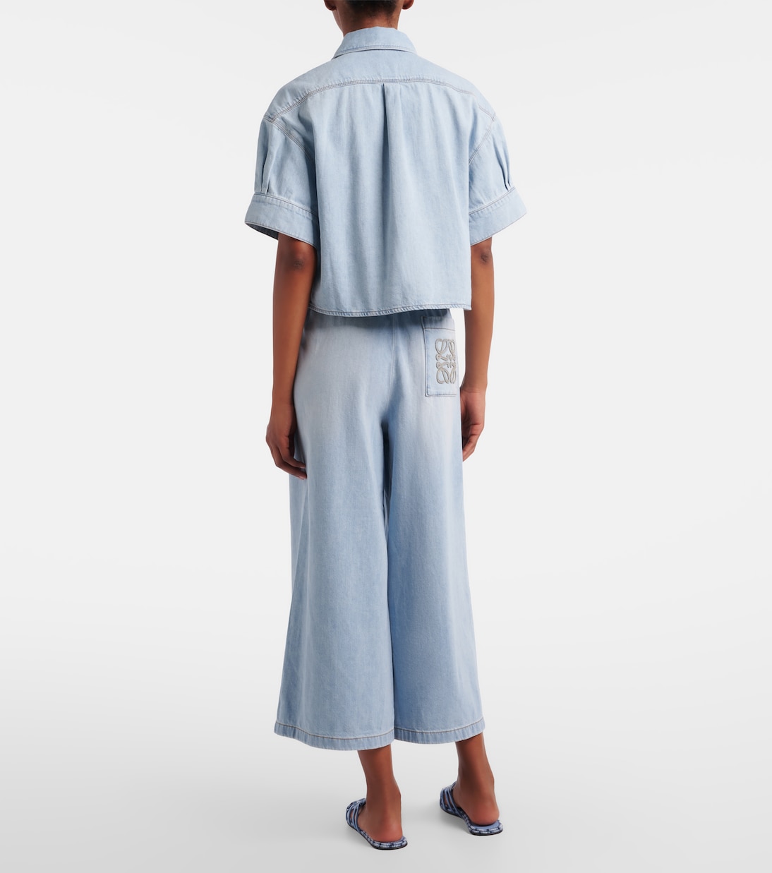 Paula's Ibiza cropped jeans | Loewe