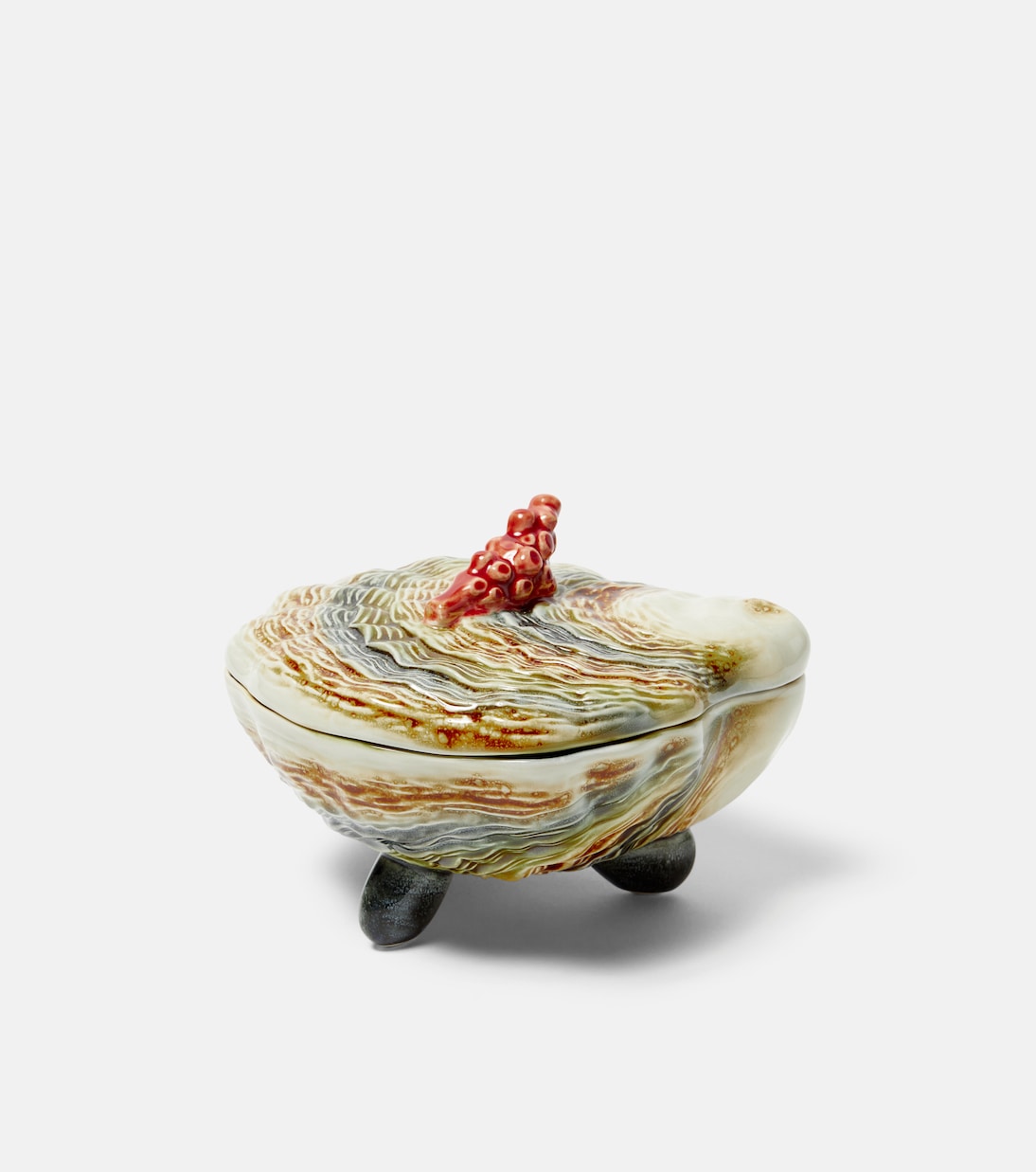 Oyster earthenware tureen | Bordallo Pinheiro