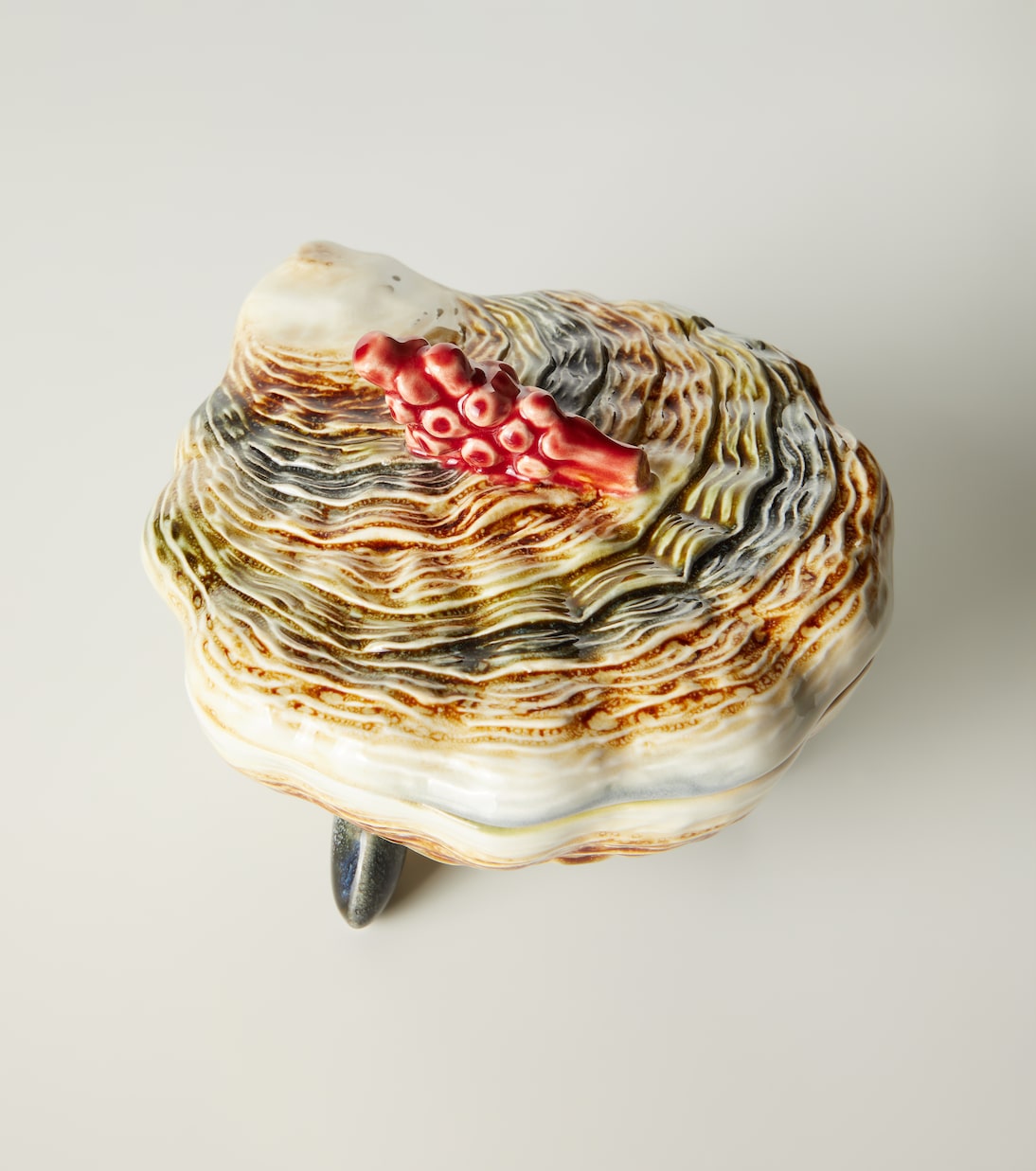 Oyster earthenware tureen | Bordallo Pinheiro
