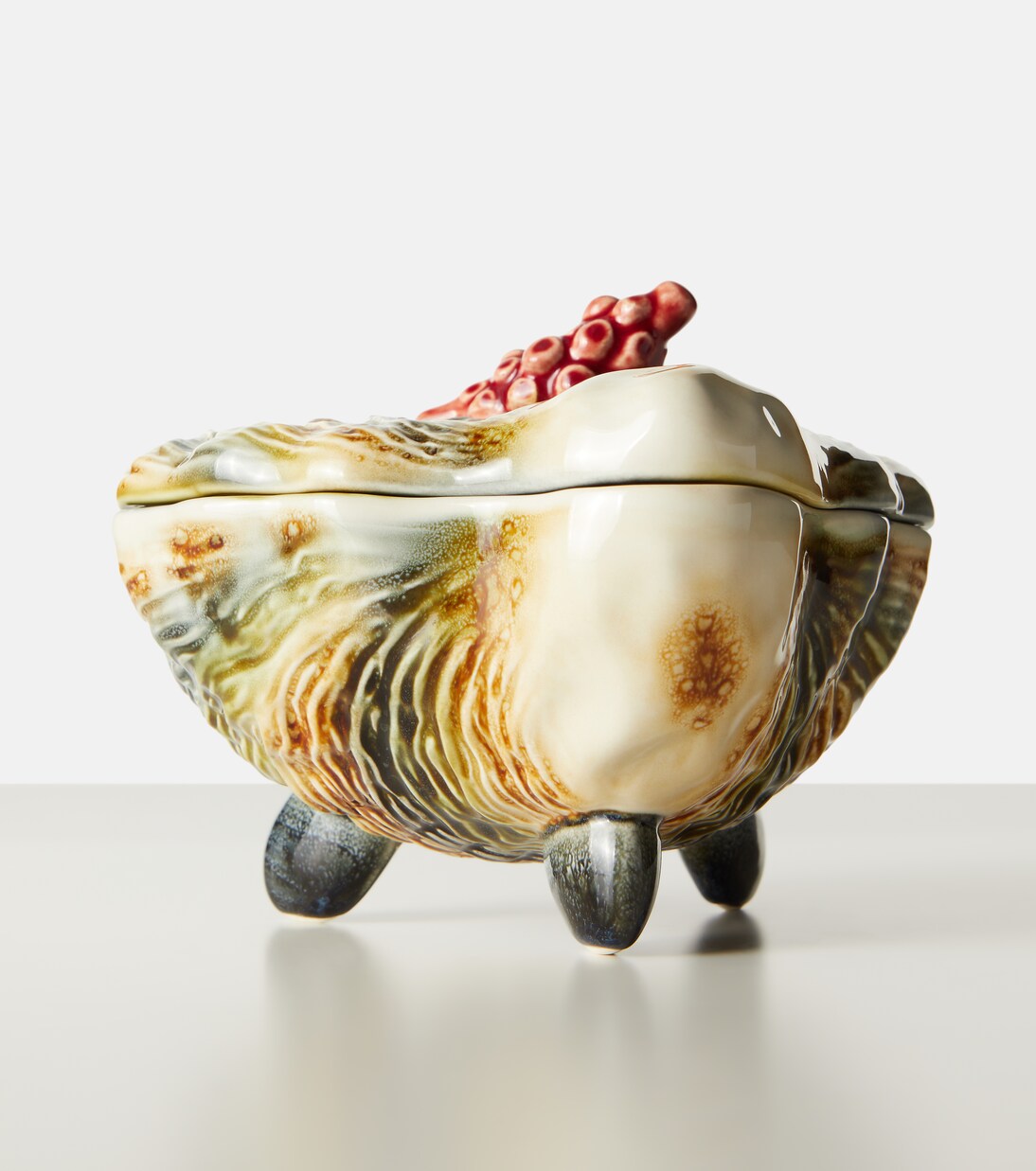 Oyster earthenware tureen | Bordallo Pinheiro