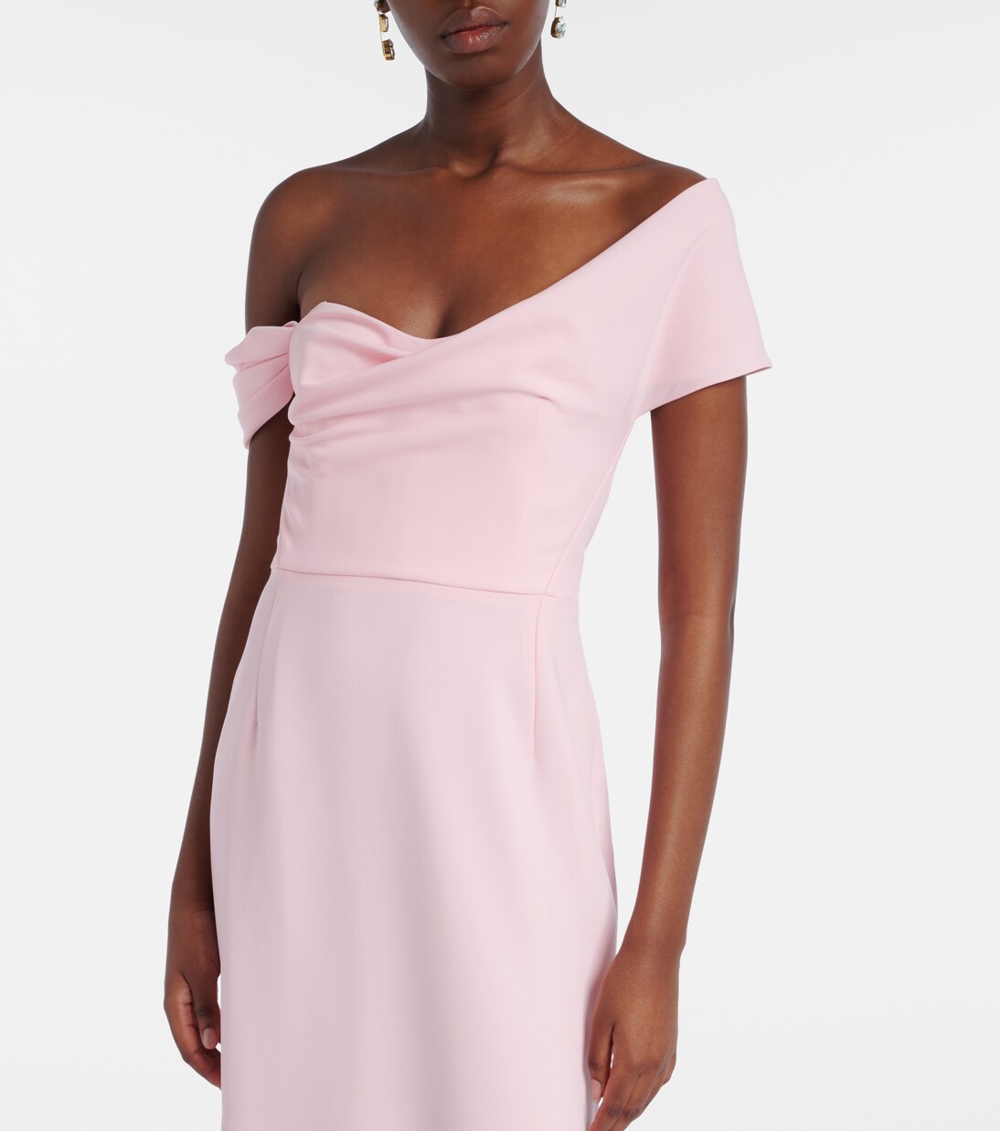Sofia crêpe bustier gown | Carolina Herrera