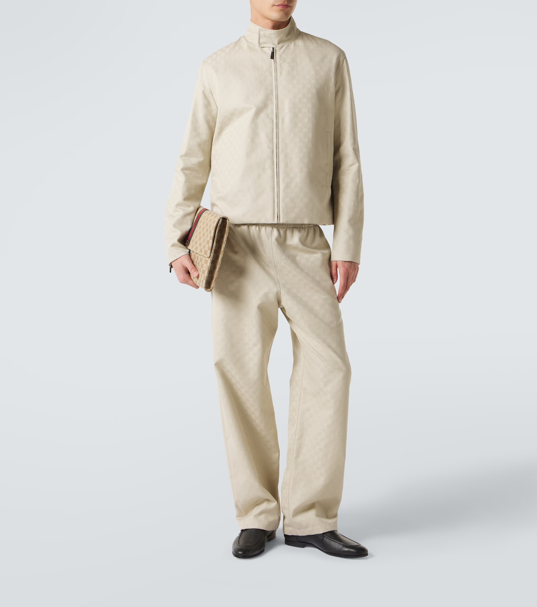 GG cotton canvas straight pants | Gucci