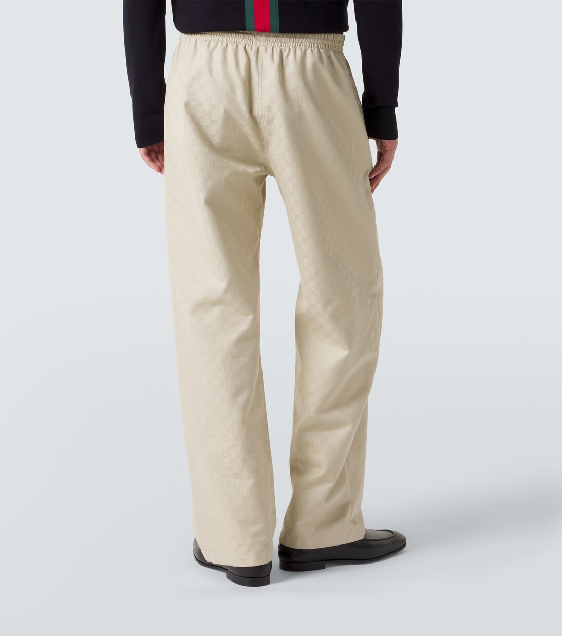 GG cotton canvas straight pants | Gucci