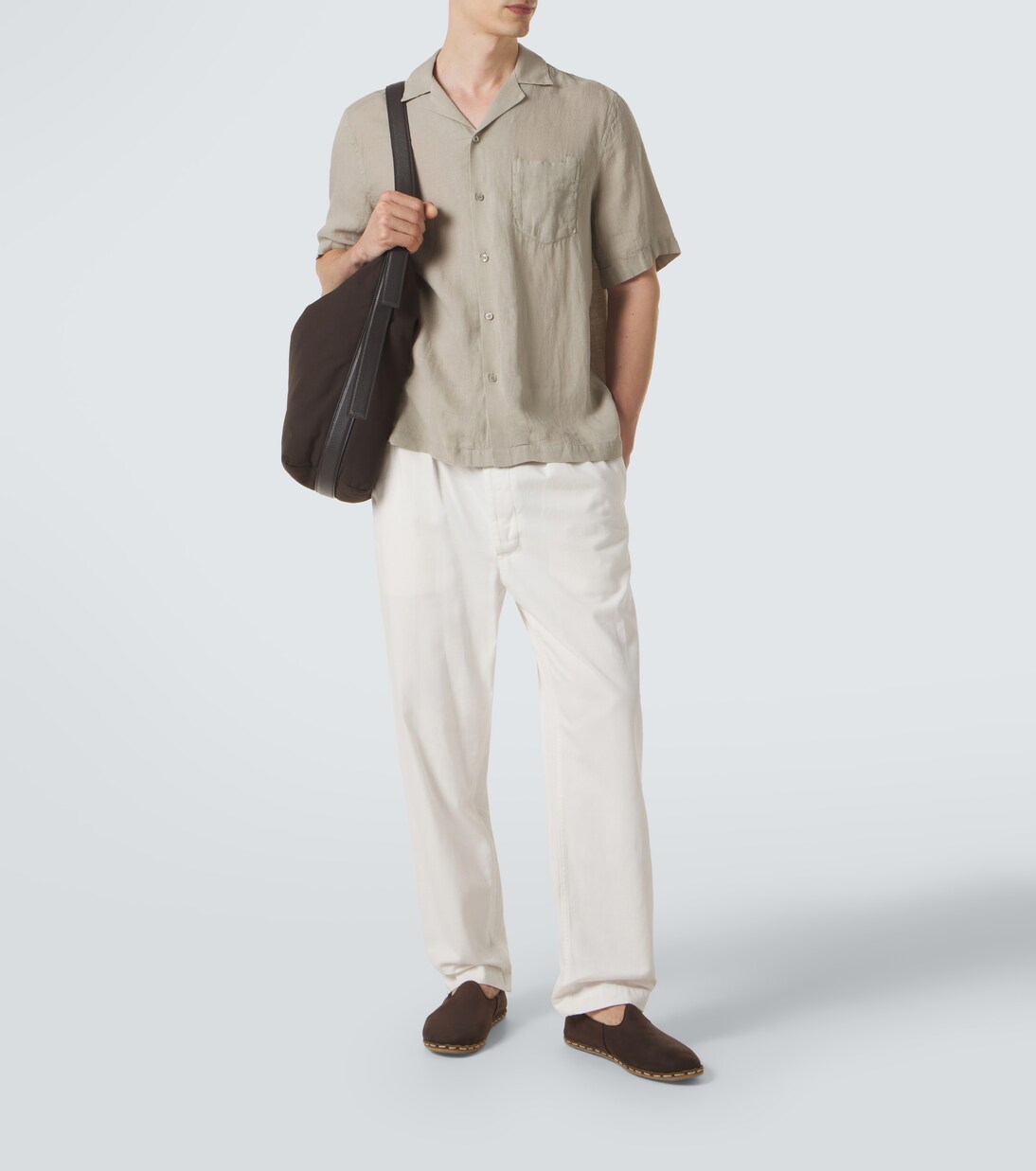 Camisa bowling Angelo de lino | Frescobol Carioca