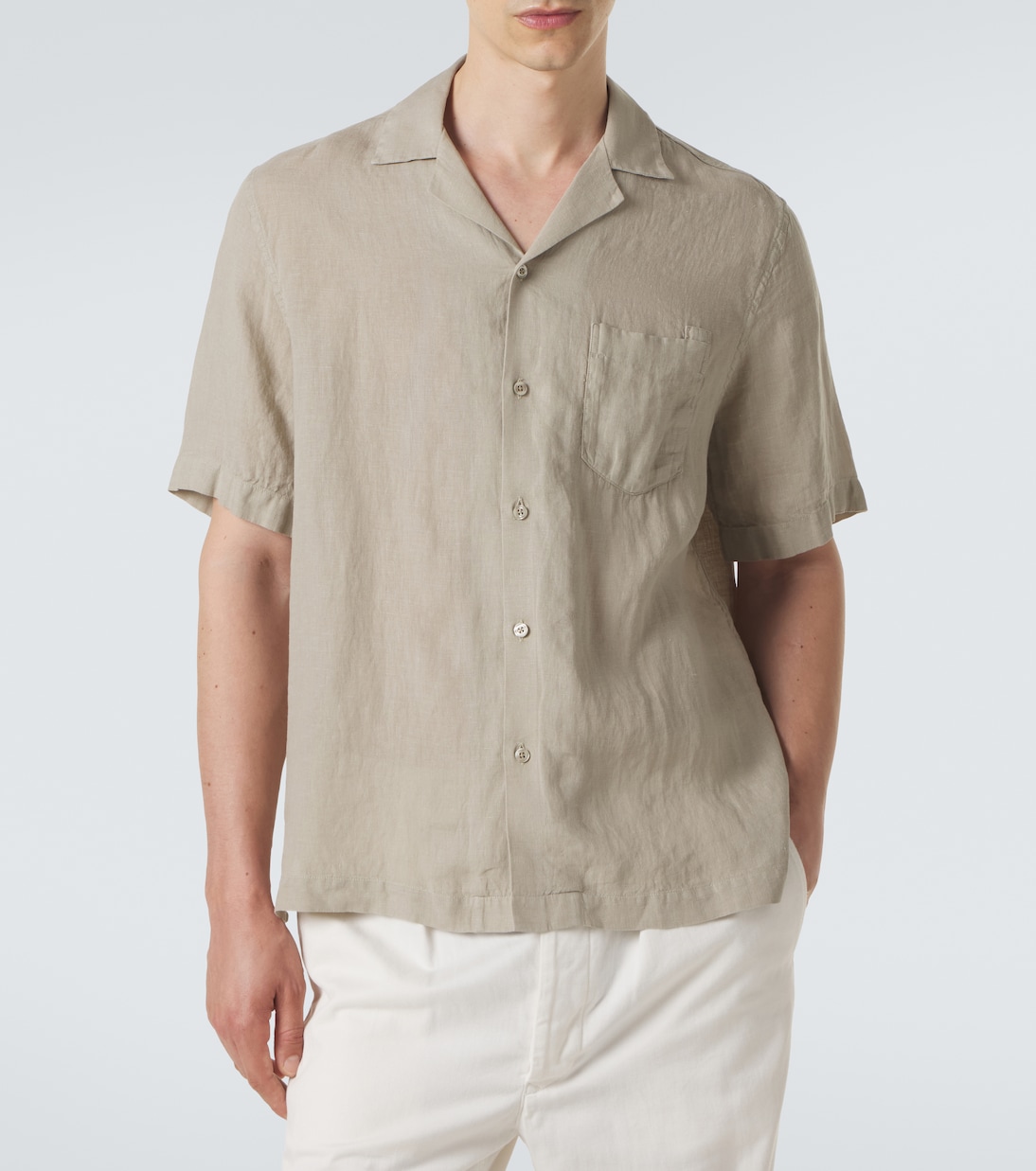 Camisa bowling Angelo de lino | Frescobol Carioca
