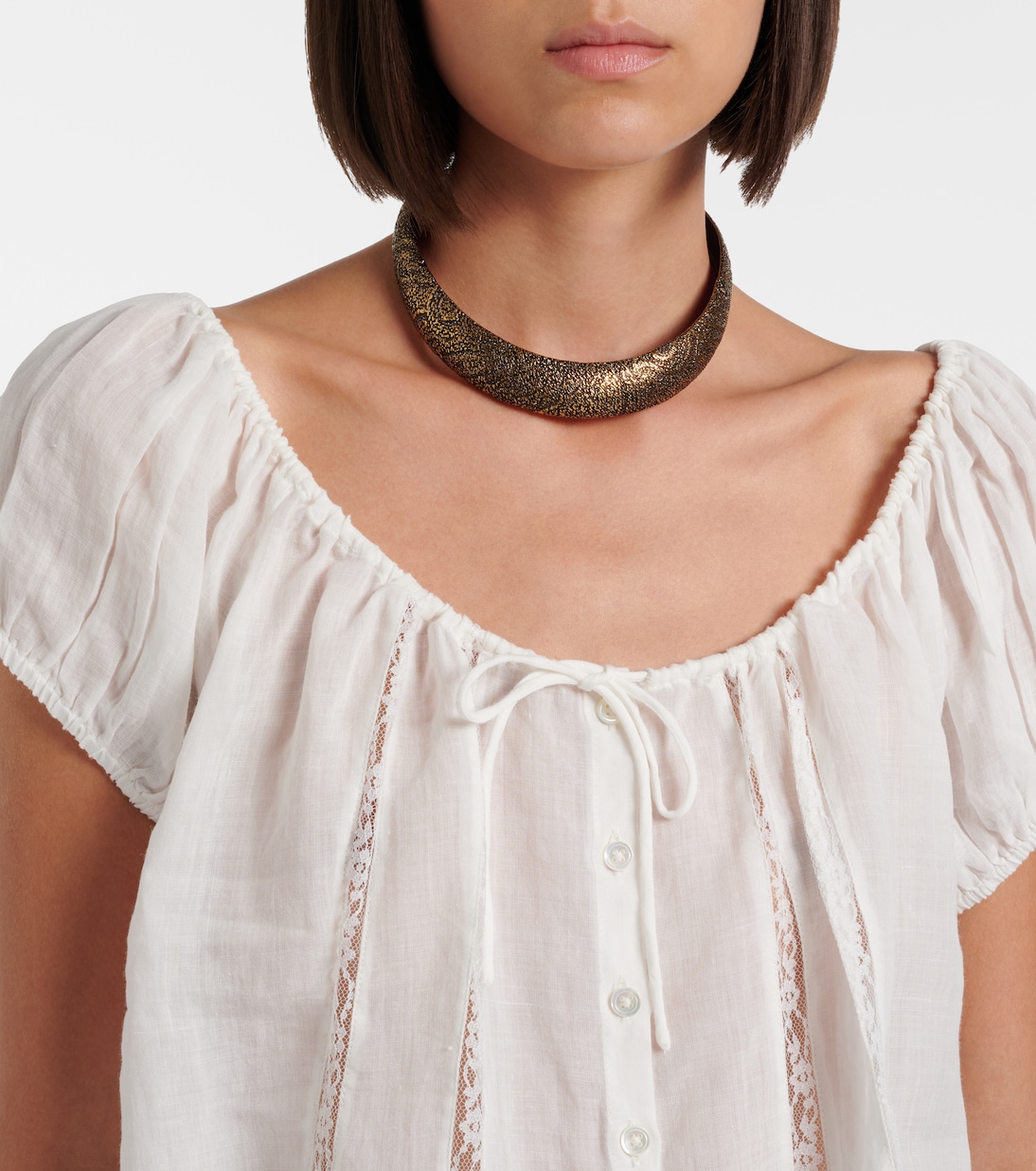 Tatev lace-trimmed top | Citizens of Humanity