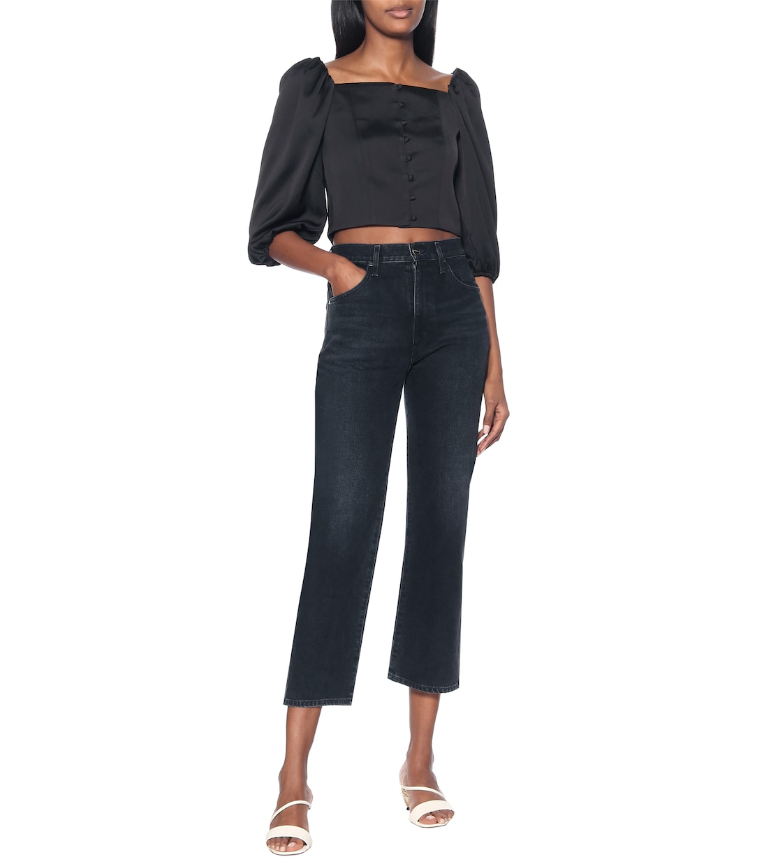 Bluse Petra aus Crêpe | Cult Gaia