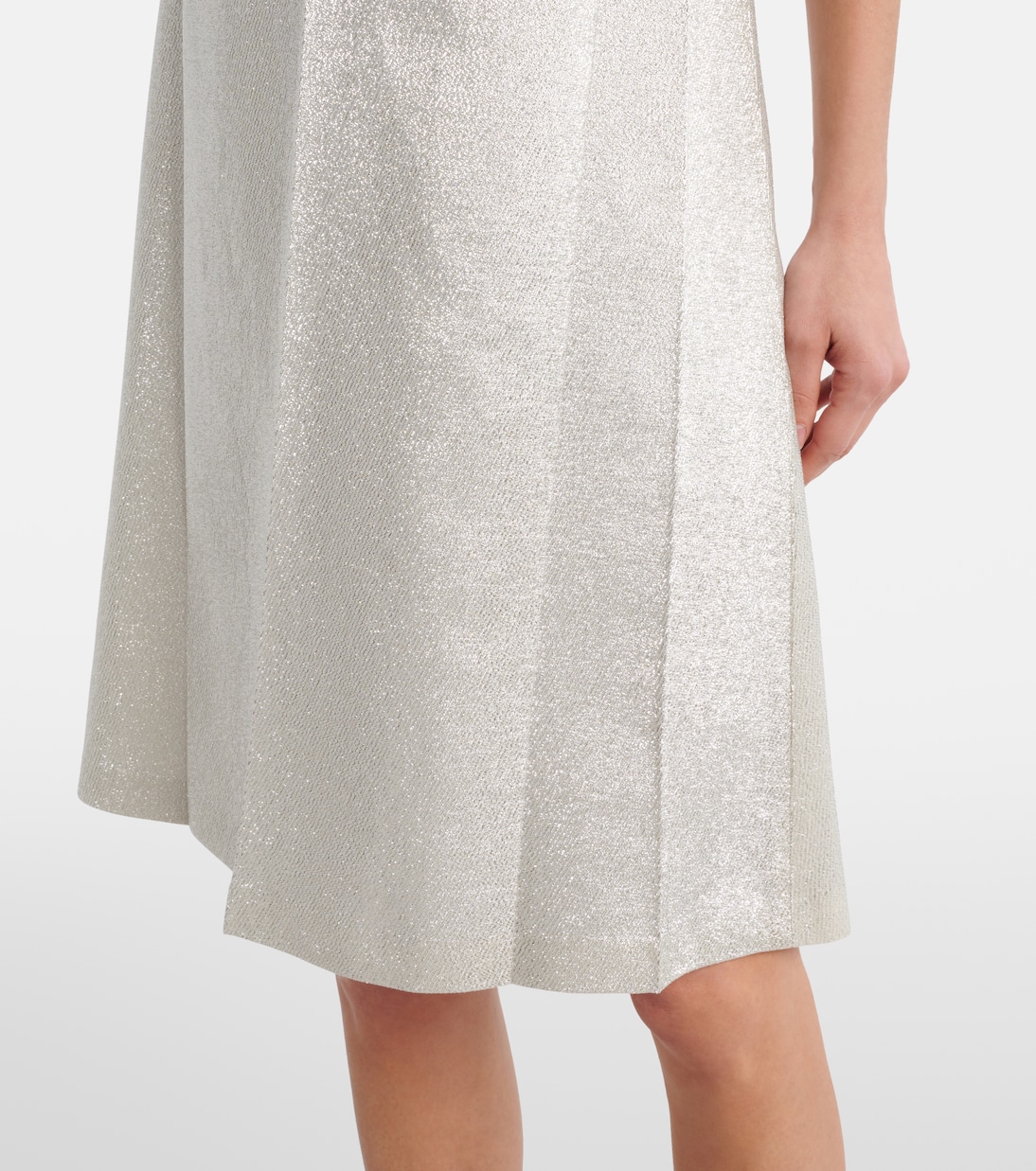 Miniabito in gabardine e lamé | Marc Jacobs