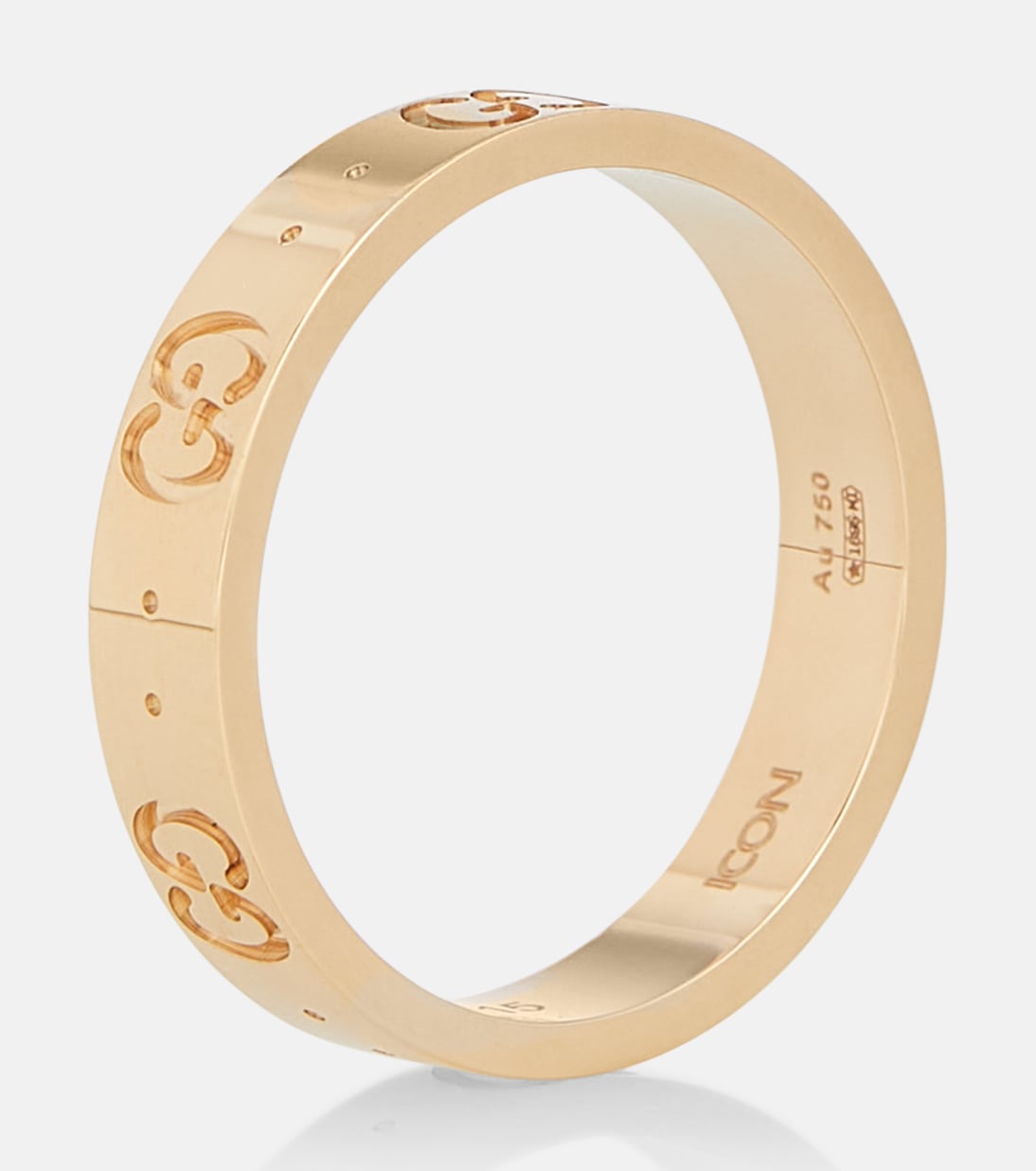 Icon 18kt yellow gold ring | Gucci