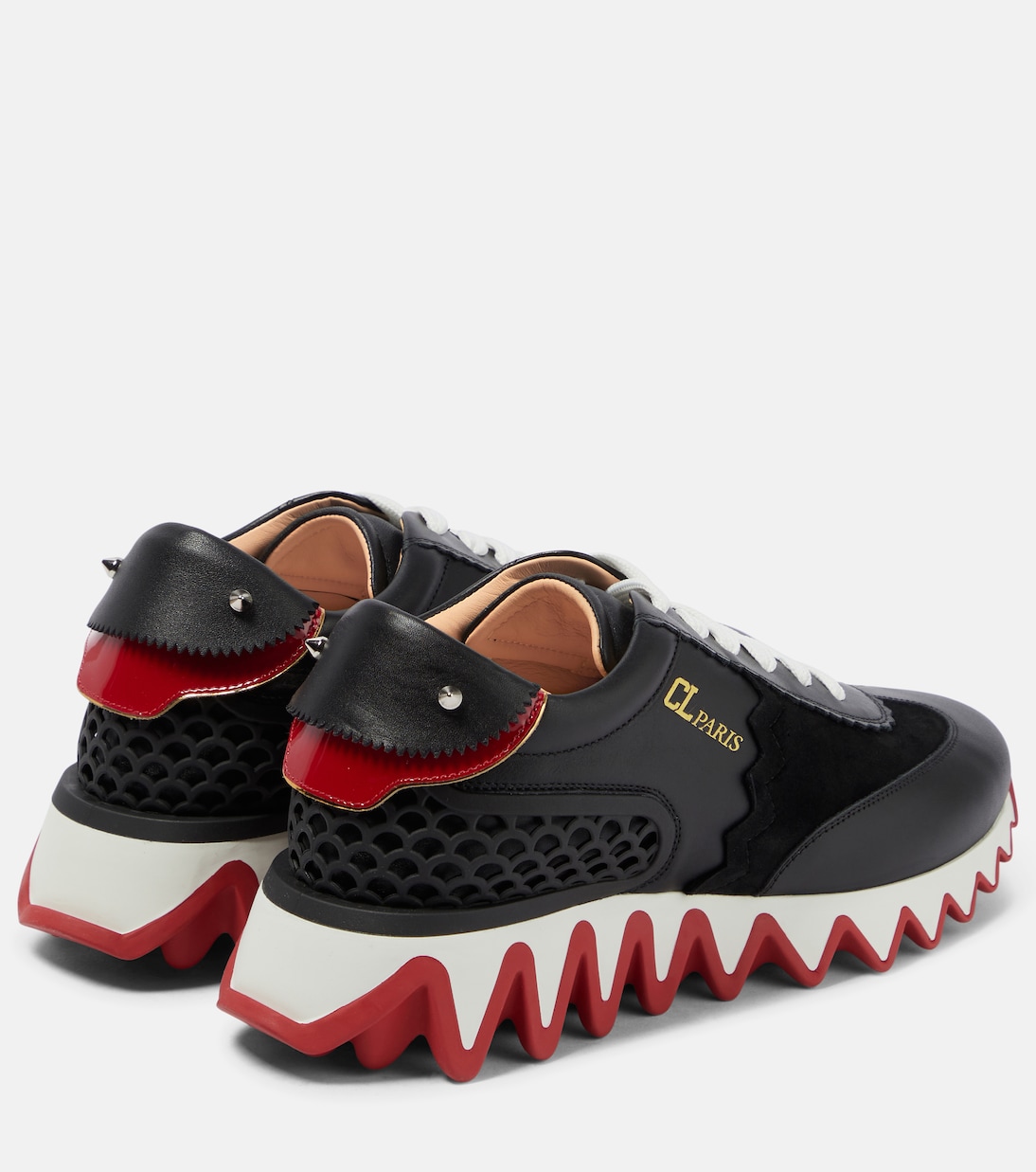 Loubishark leather sneakers | Christian Louboutin