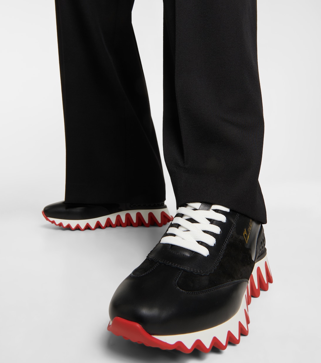 Loubishark leather sneakers | Christian Louboutin