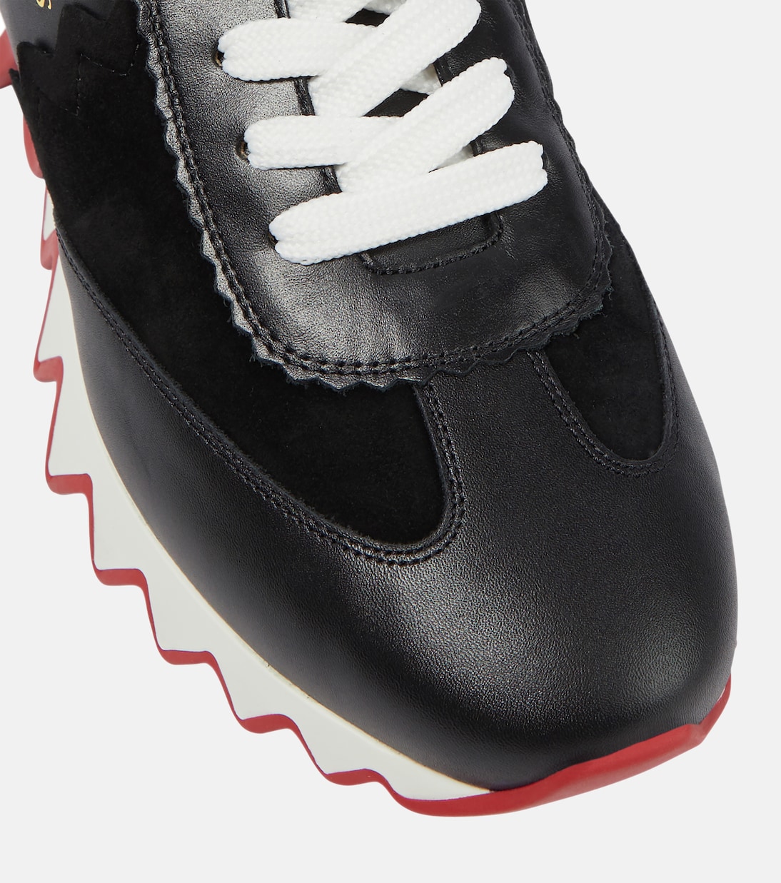 Loubishark leather sneakers | Christian Louboutin