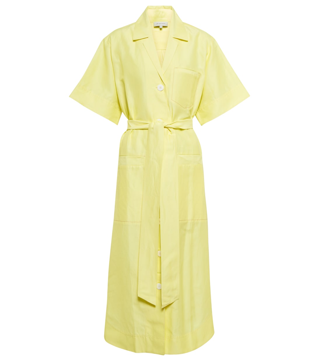 Robe chemise Sparrow en lin mélangé | Lee Mathews