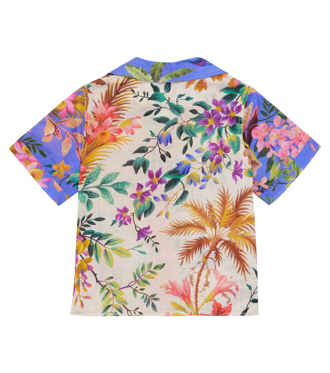 Tropicana printed cotton shirt | Zimmermann Kids