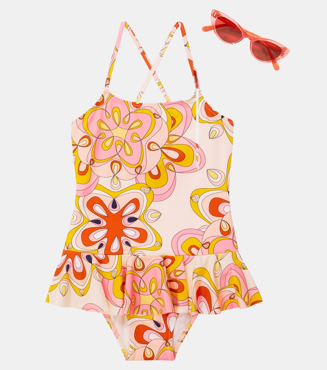 Bedruckter Badeanzug Grilly | Vilebrequin Kids