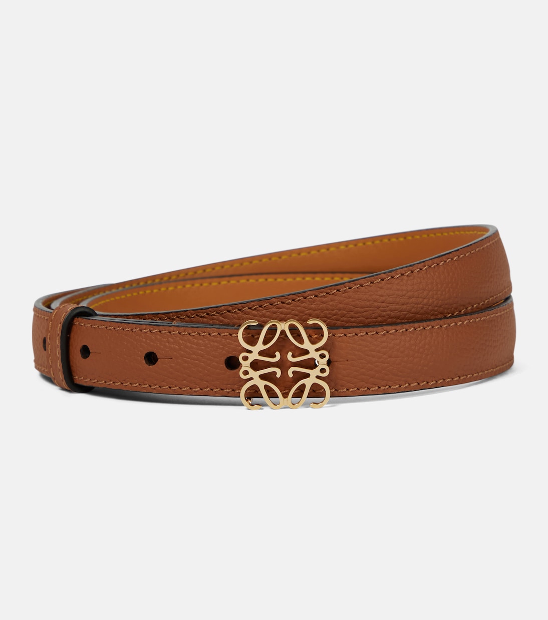 Anagram leather belt | Loewe