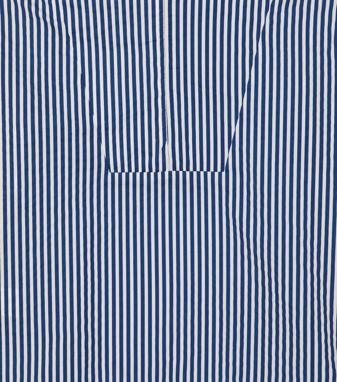 Striped poplin top | Il Gufo