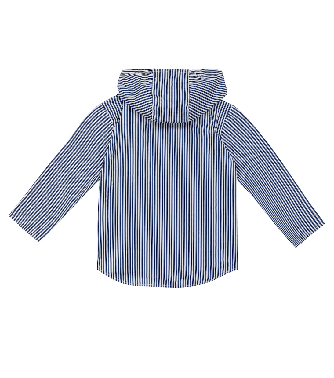 Striped poplin top | Il Gufo