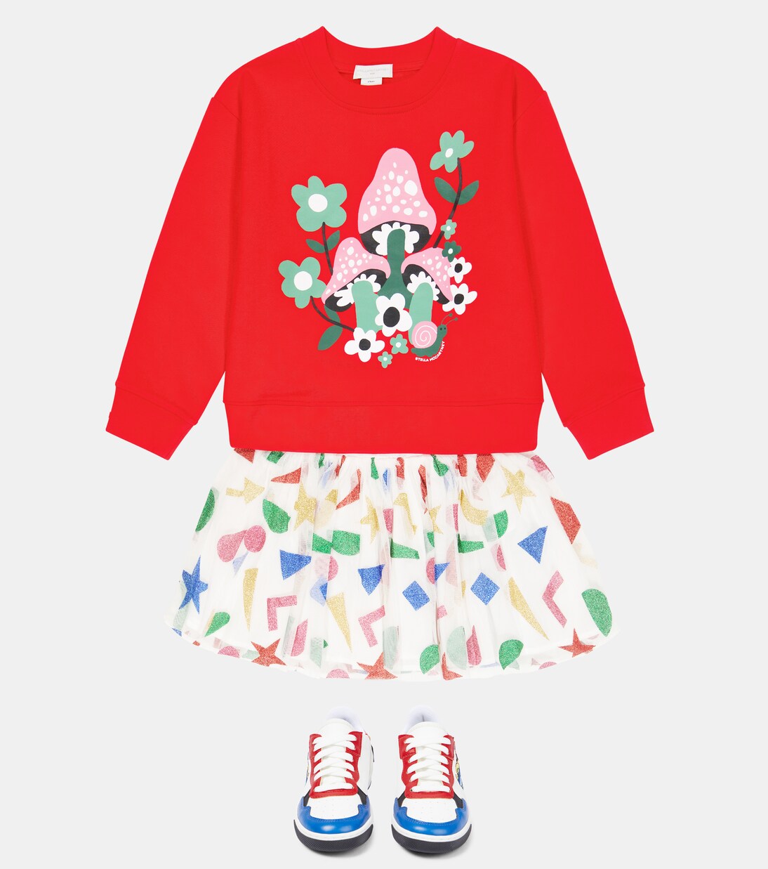 Jupe en tulle à paillettes | Stella McCartney Kids