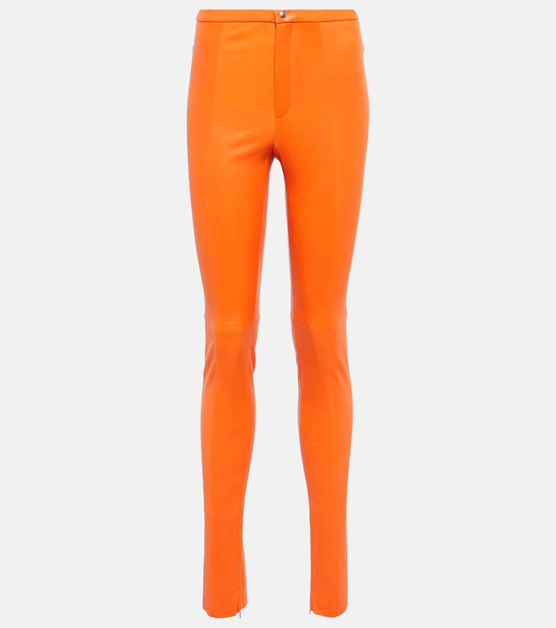 High-Rise-Hose Maggie aus Leder | Stouls