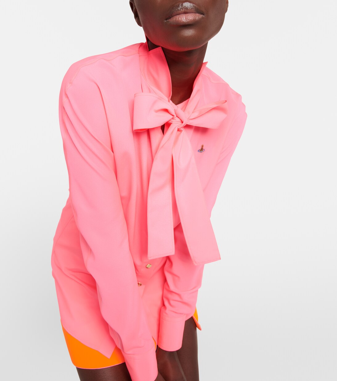 Tie-neck crêpe blouse | Vivienne Westwood