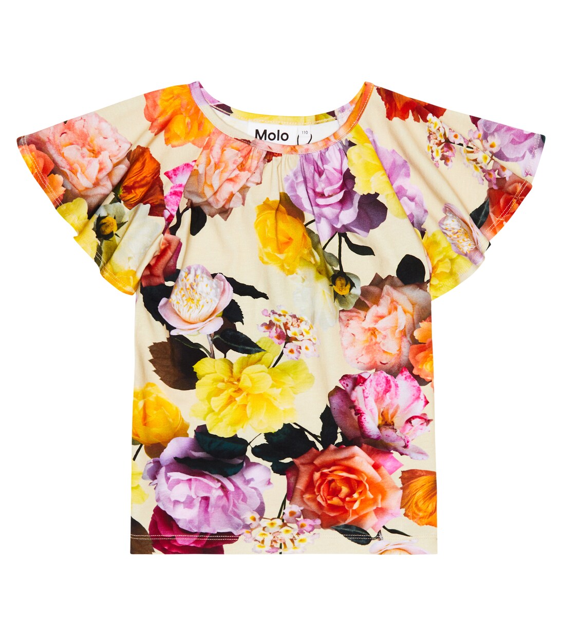 Rachel printed cotton-blend blouse | Molo