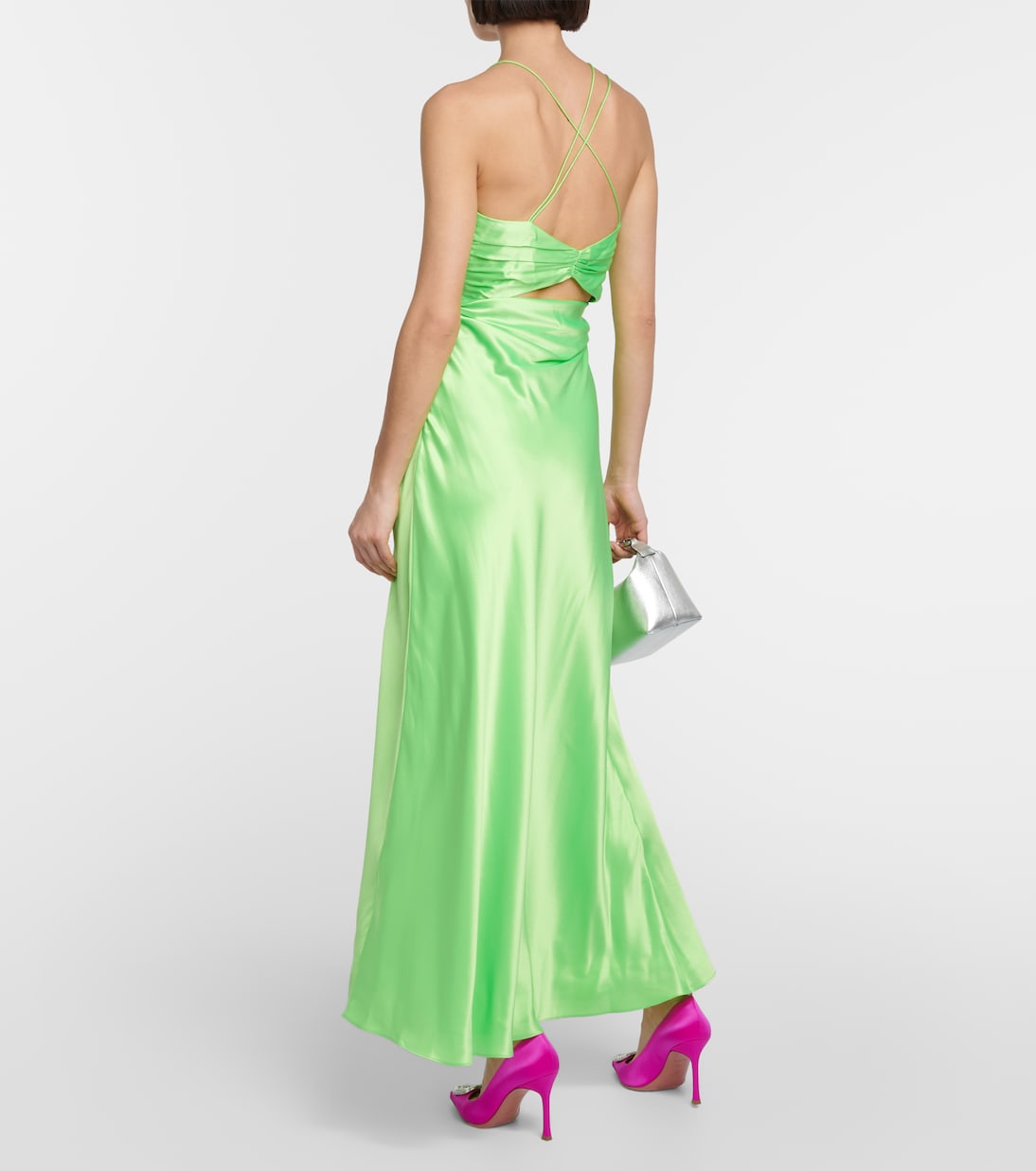 Robe longue en soie | The Sei