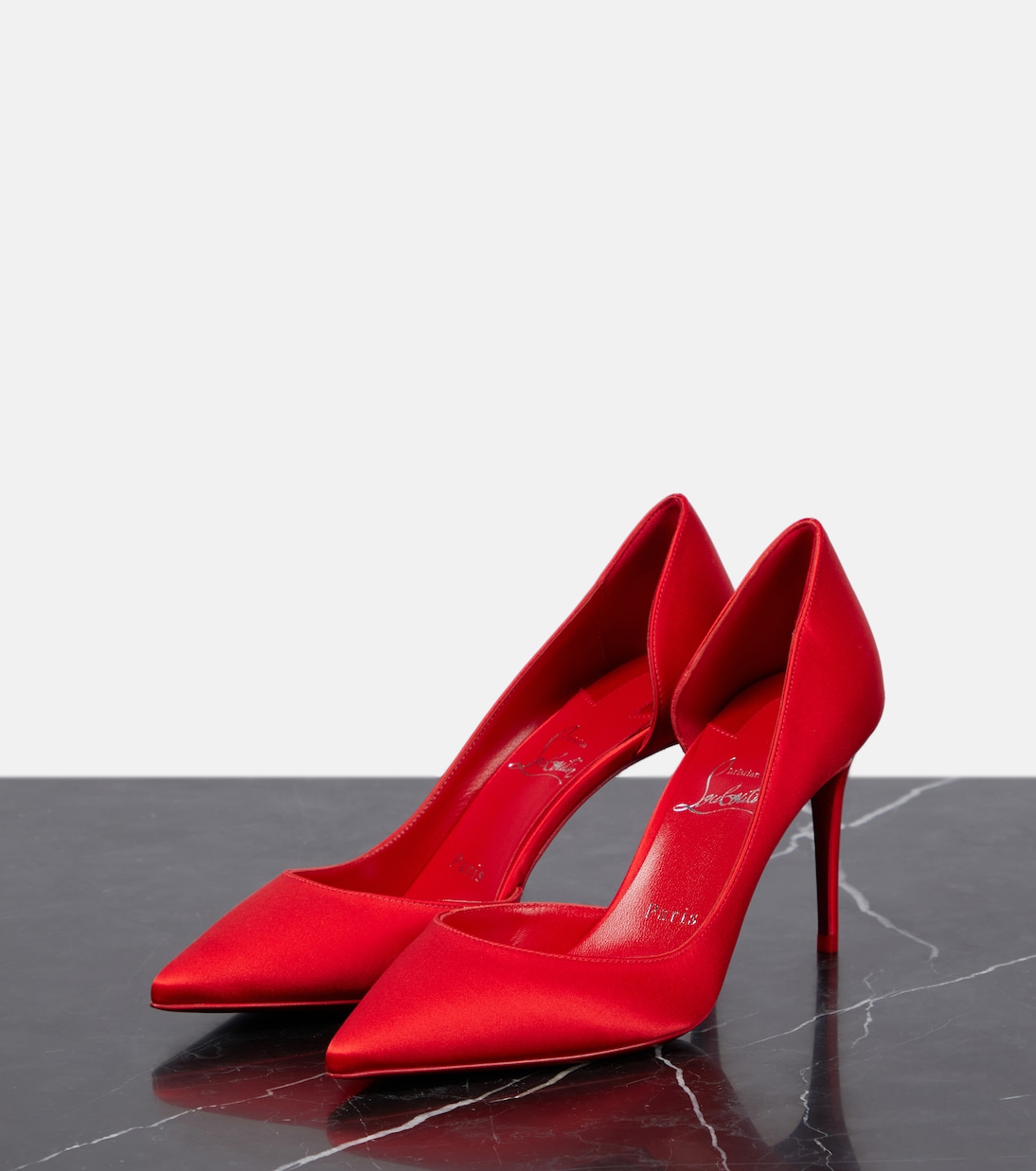 Iriza silk-satin pumps | Christian Louboutin