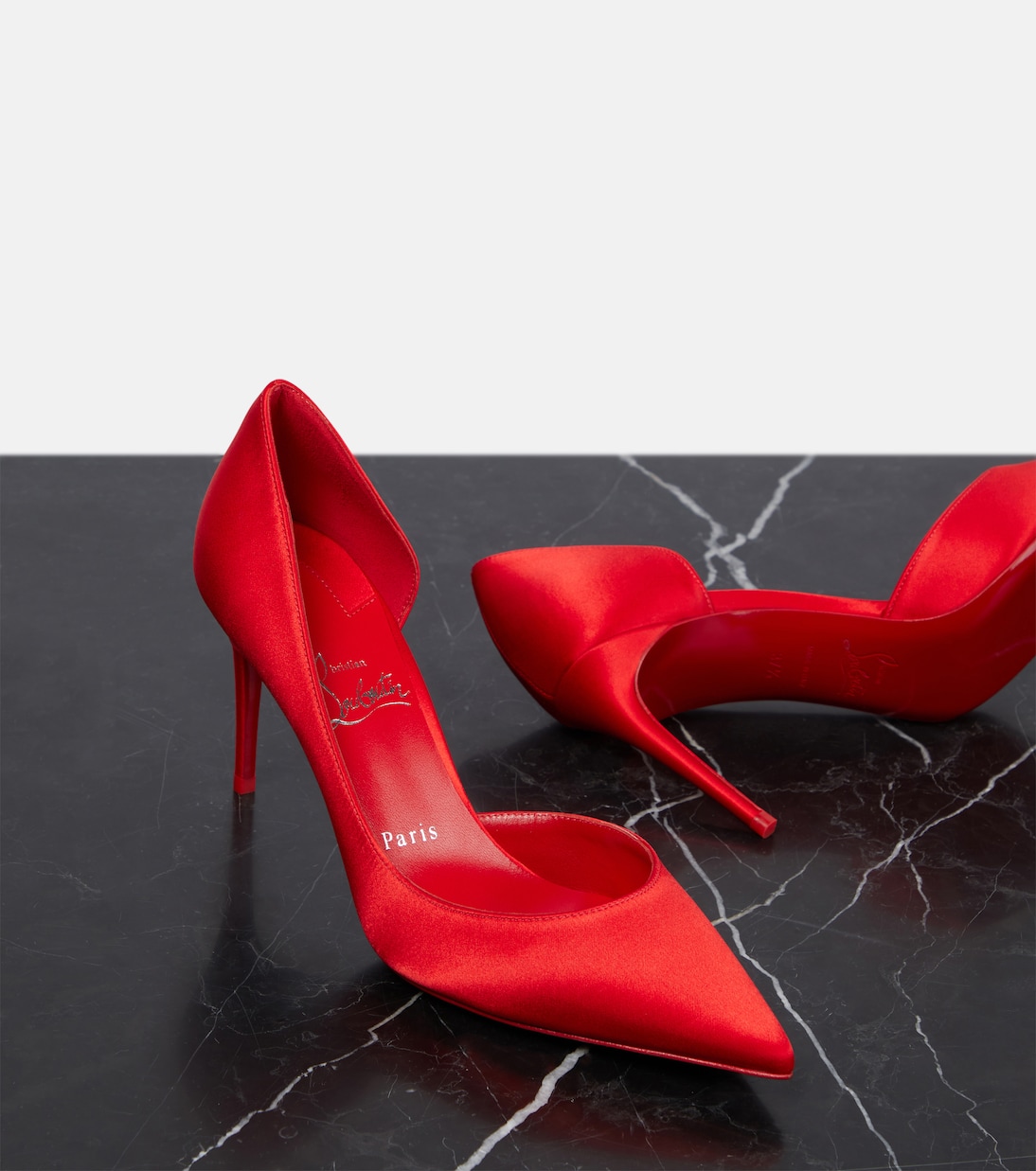 Iriza silk-satin pumps | Christian Louboutin