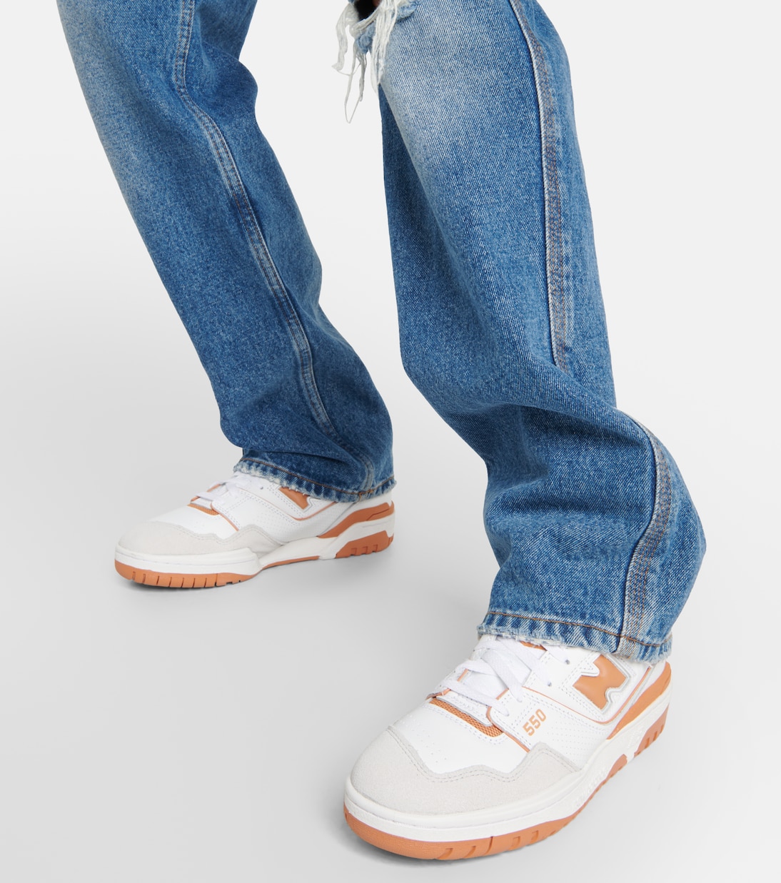 Sneakers 550 aus Leder und Veloursleder | New Balance