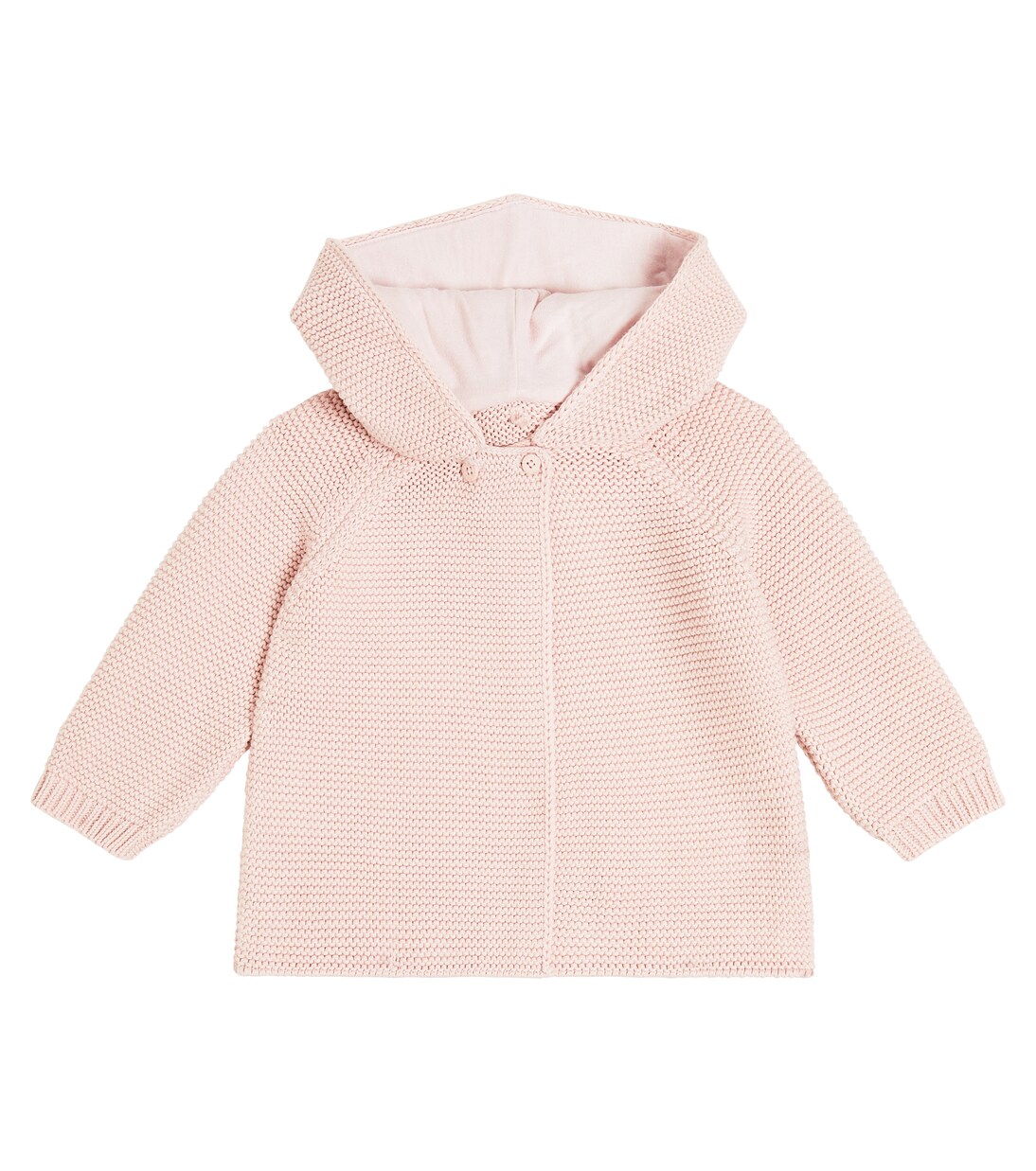 Baby hooded cotton cardigan | Stella McCartney Kids