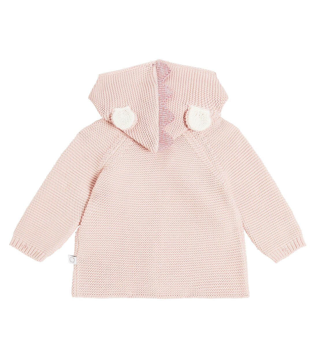Baby hooded cotton cardigan | Stella McCartney Kids