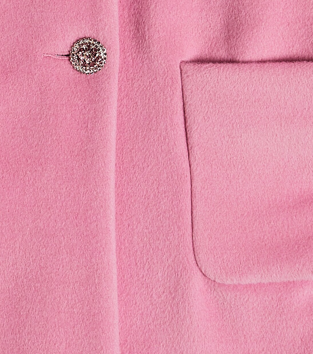 Embellished velour coat | Monnalisa