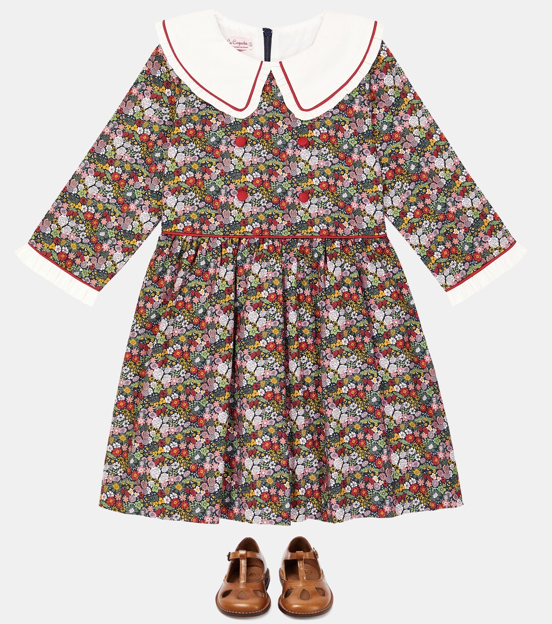 Provenza floral cotton dress | La Coqueta