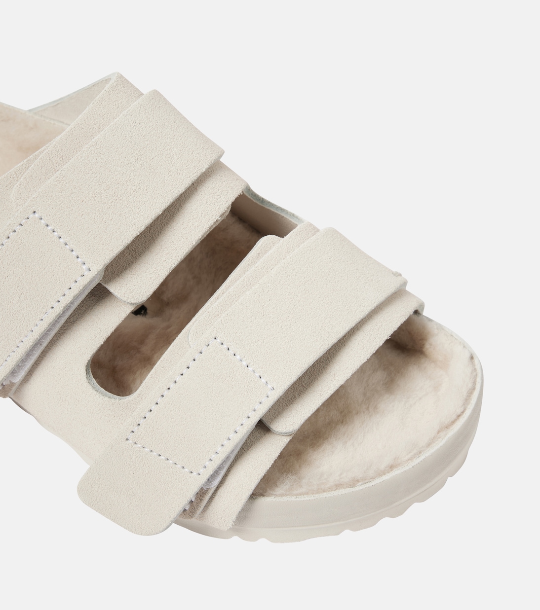 X Tekla Pantoletten Uji aus Veloursleder | Birkenstock 1774