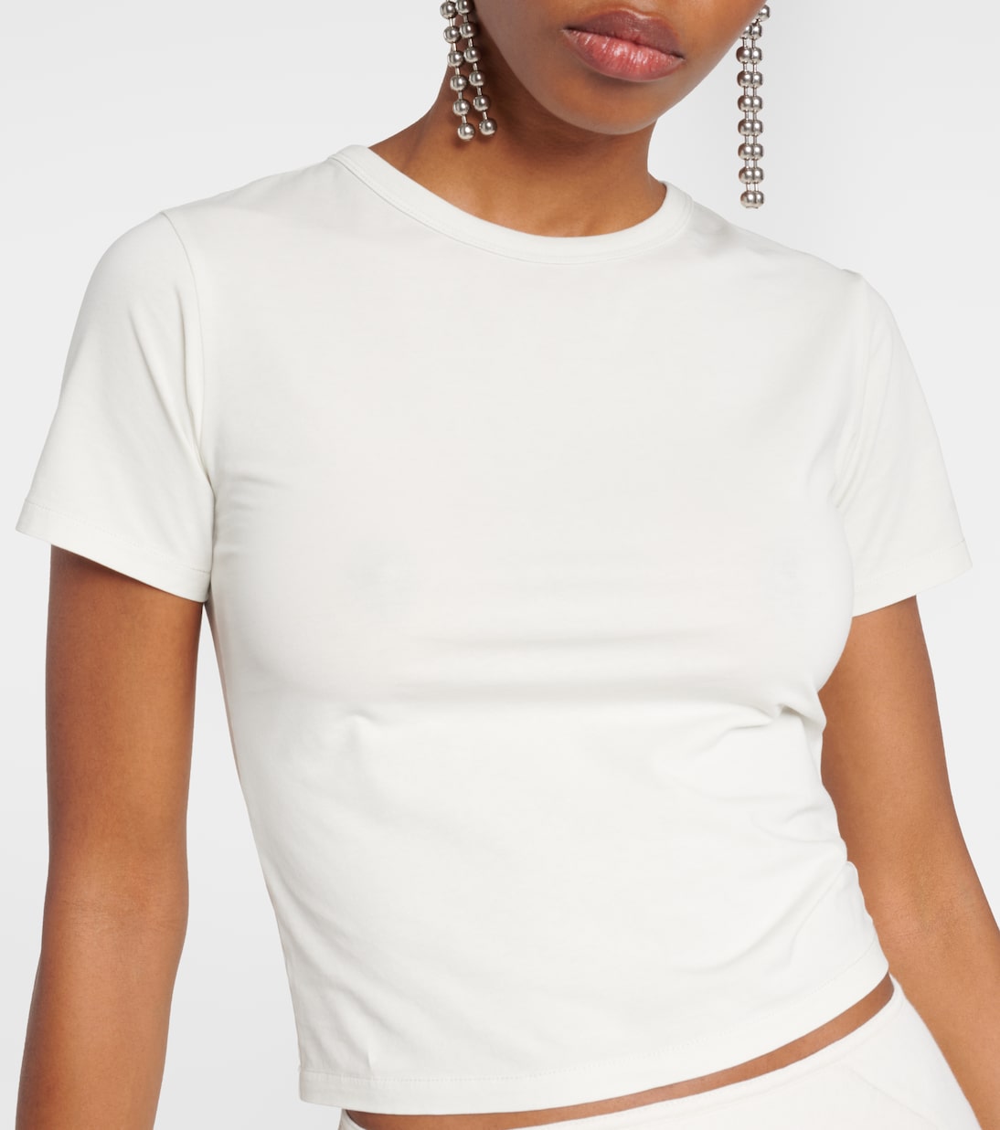 Cotton-blend jersey T-shirt | Entire Studios