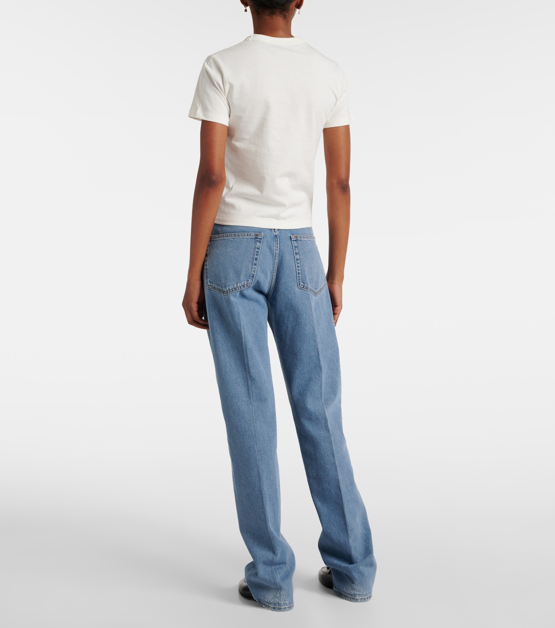 T-Shirt Interlocking G aus Baumwoll-Jersey | Gucci