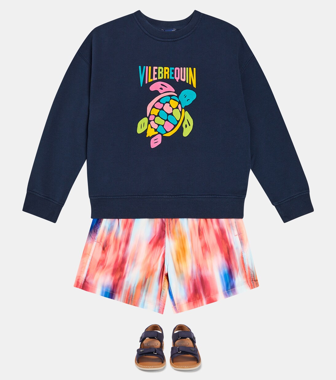 Jihin printed swim trunks | Vilebrequin Kids