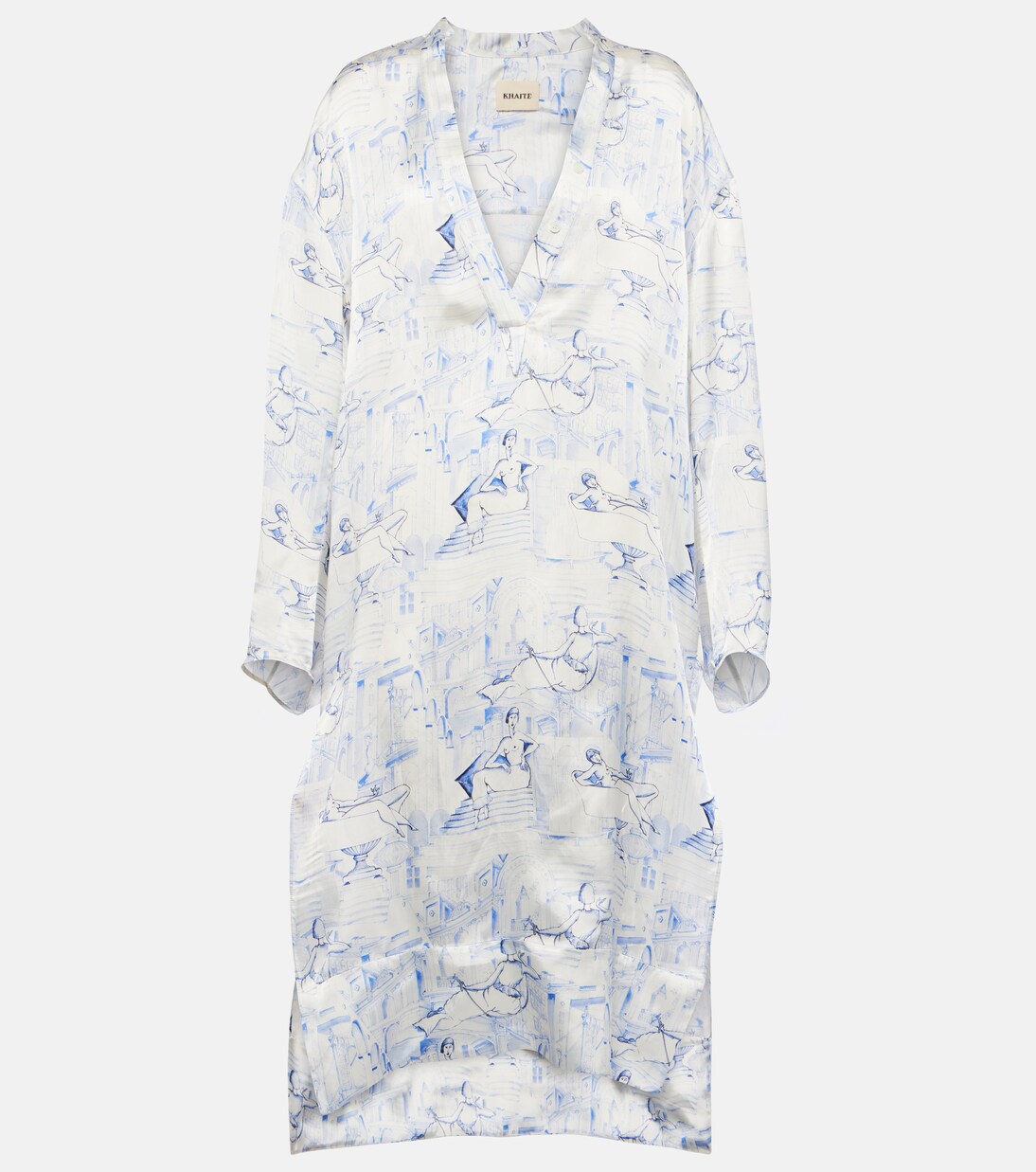 Robe midi Brom imprimée | Khaite