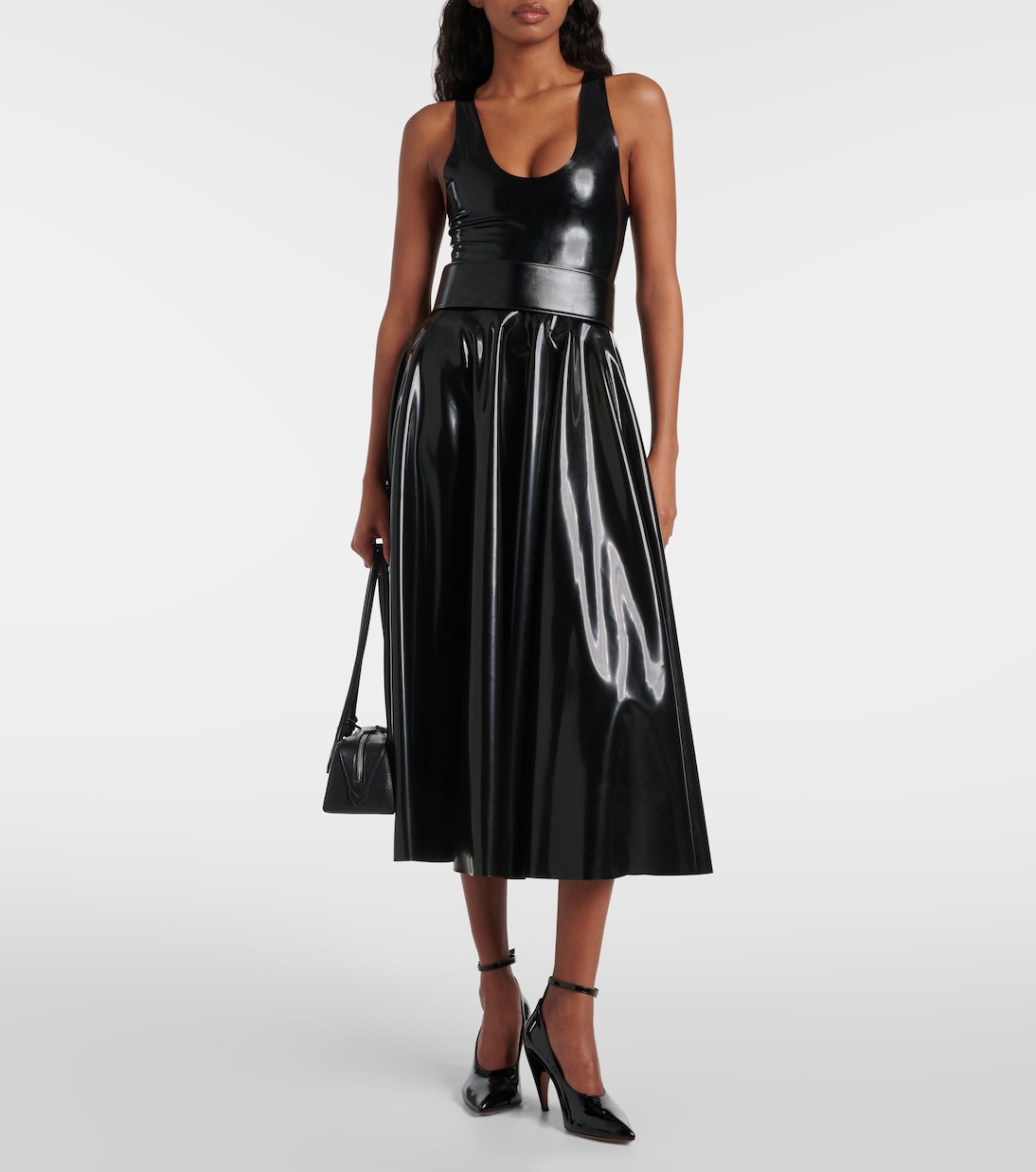 Shark patent leather pumps | Alaïa