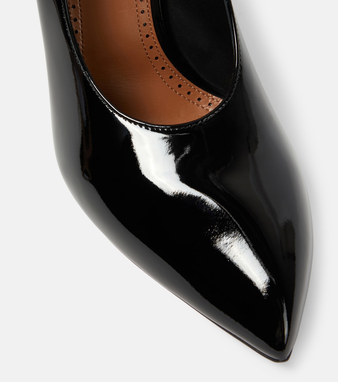 Shark patent leather pumps | Alaïa