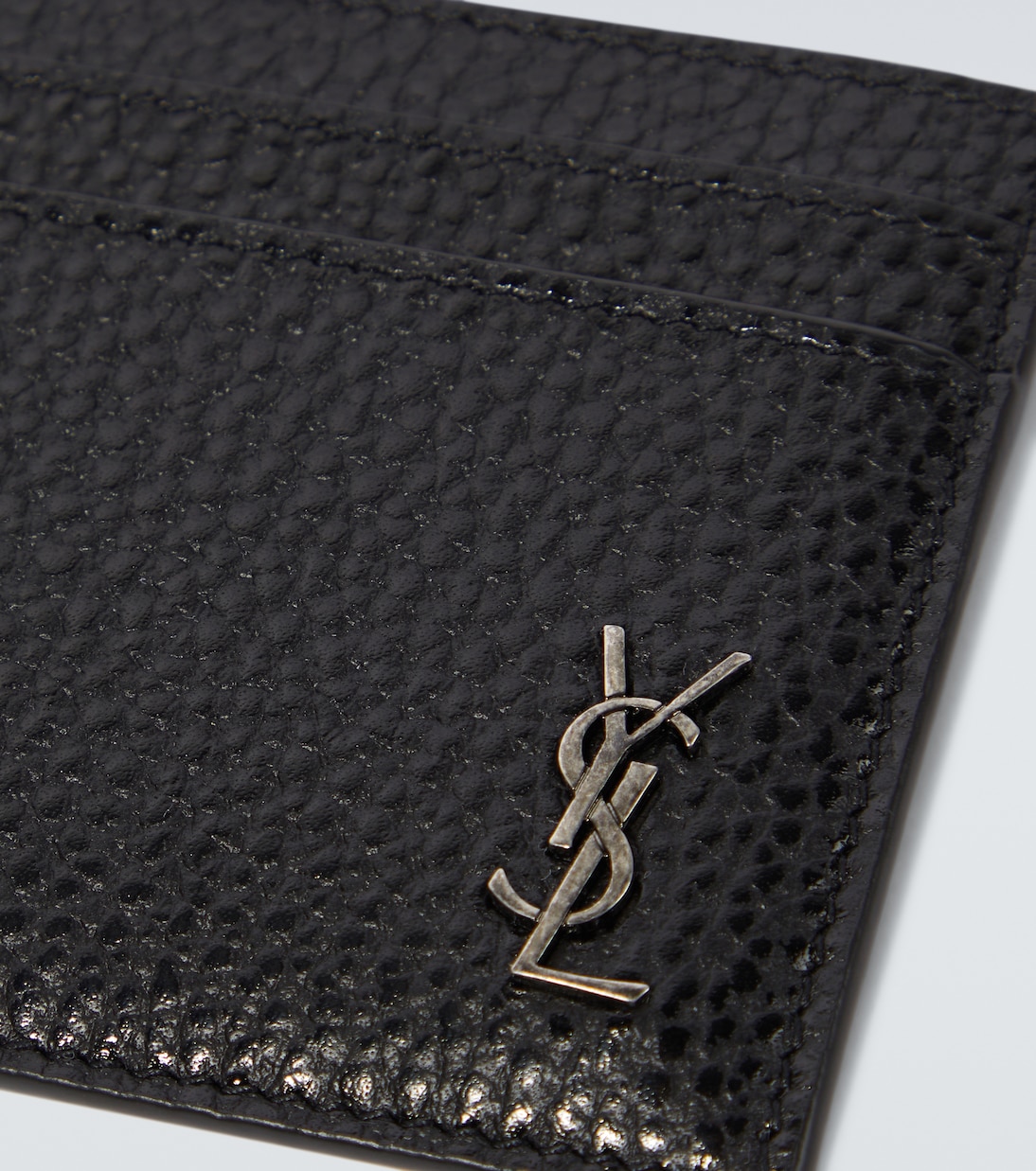 Leather card holder | Saint Laurent